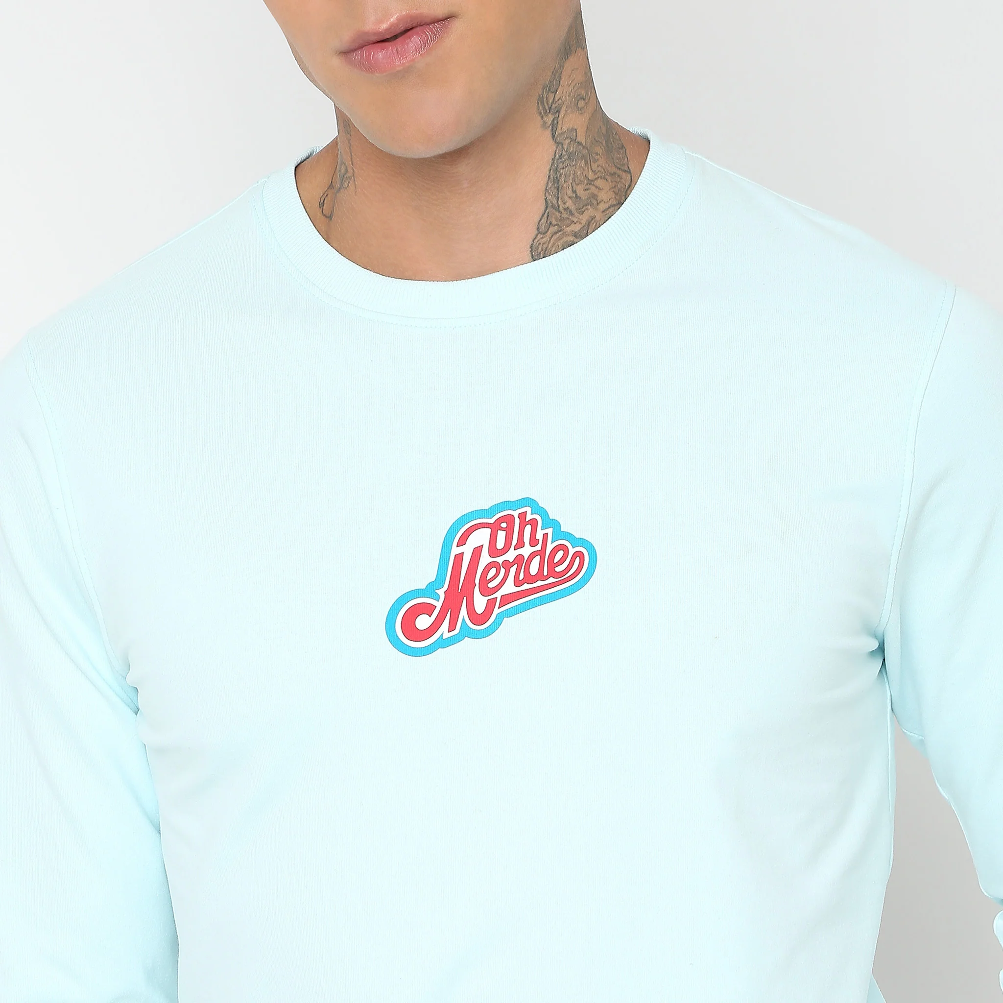 Regular Fit Graphic Sweat Tee - Image 4
