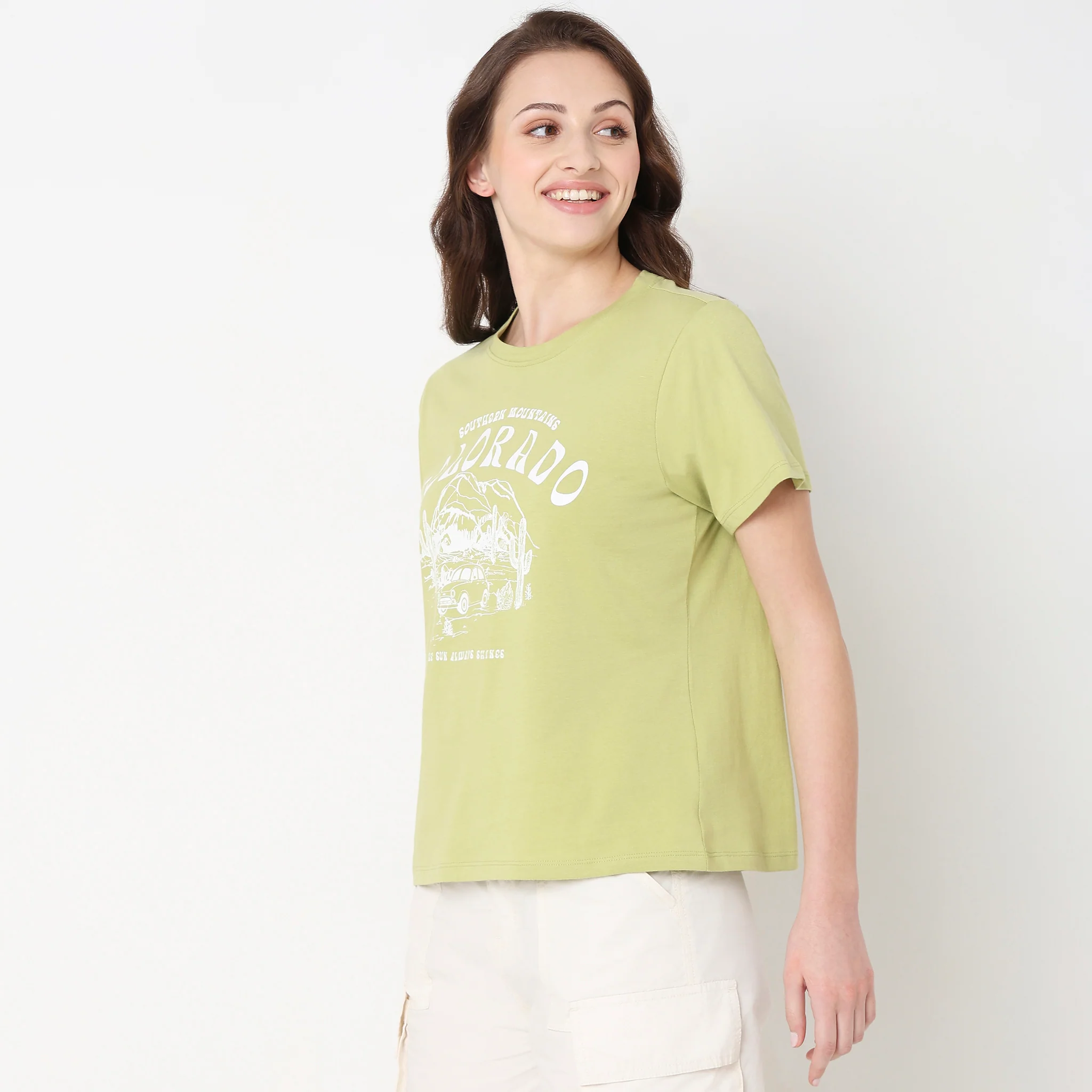 Regular Fit Graphic T-Shirt - Image 5