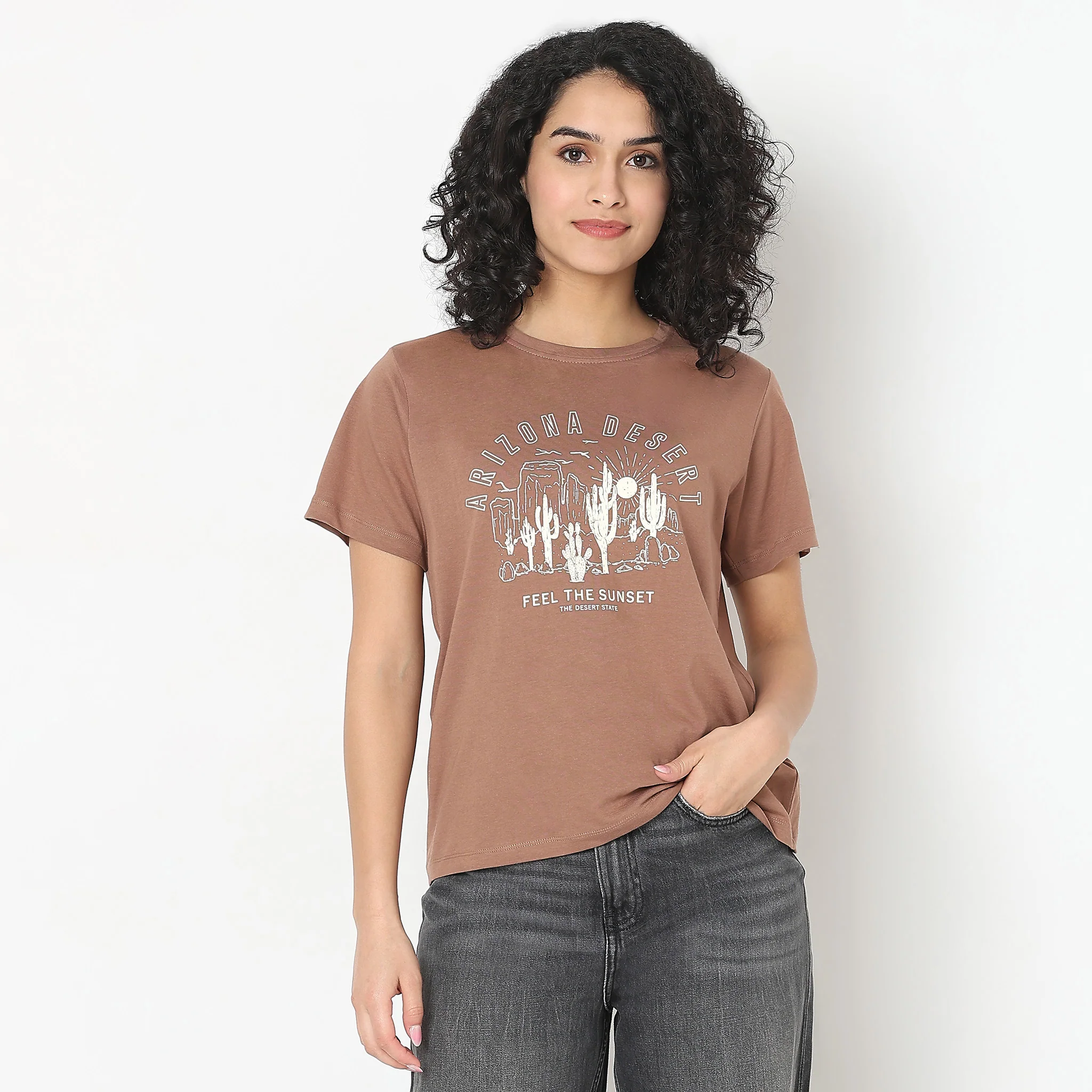 Regular Fit Graphic T-Shirt - Image 2