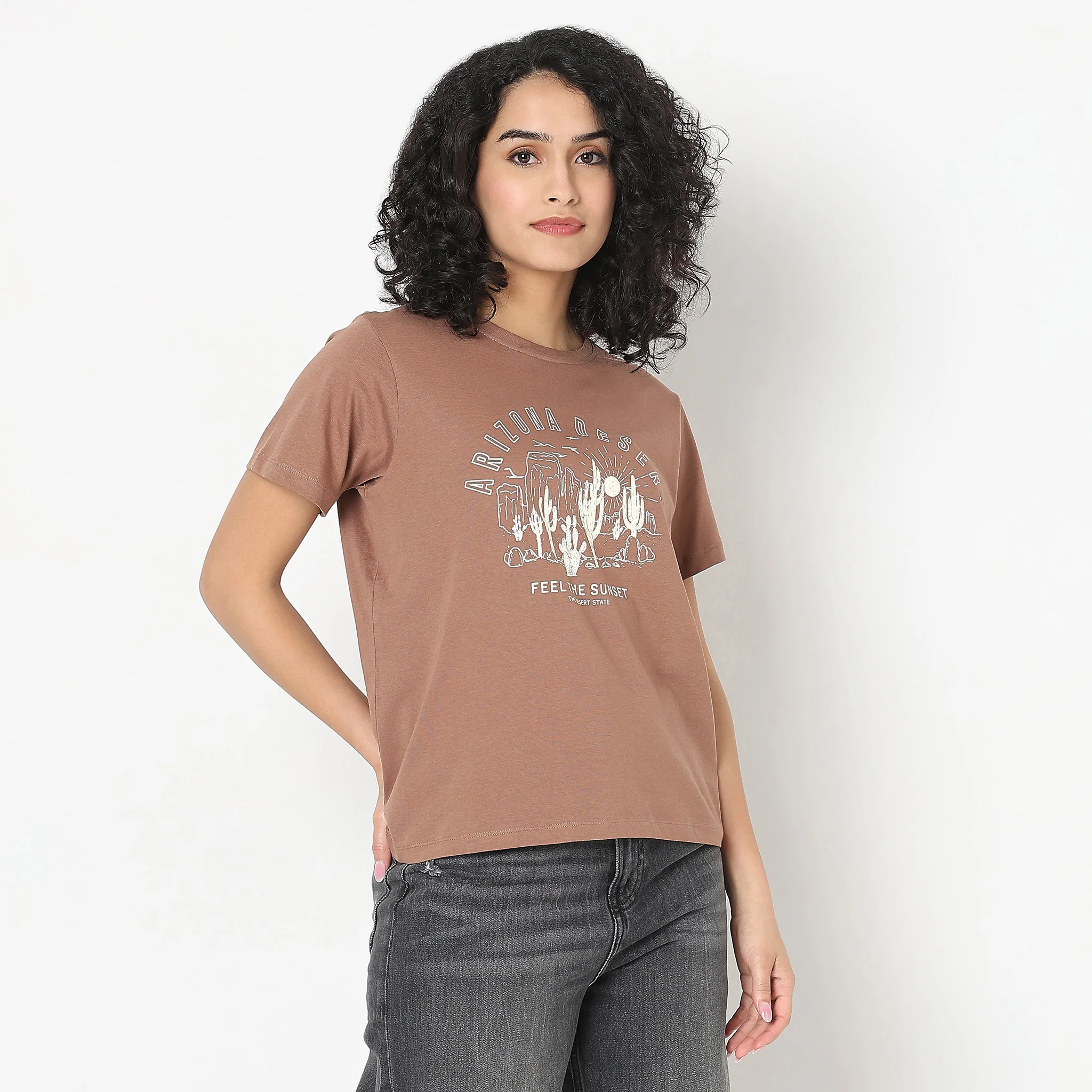 Regular Fit Graphic T-Shirt - Image 5
