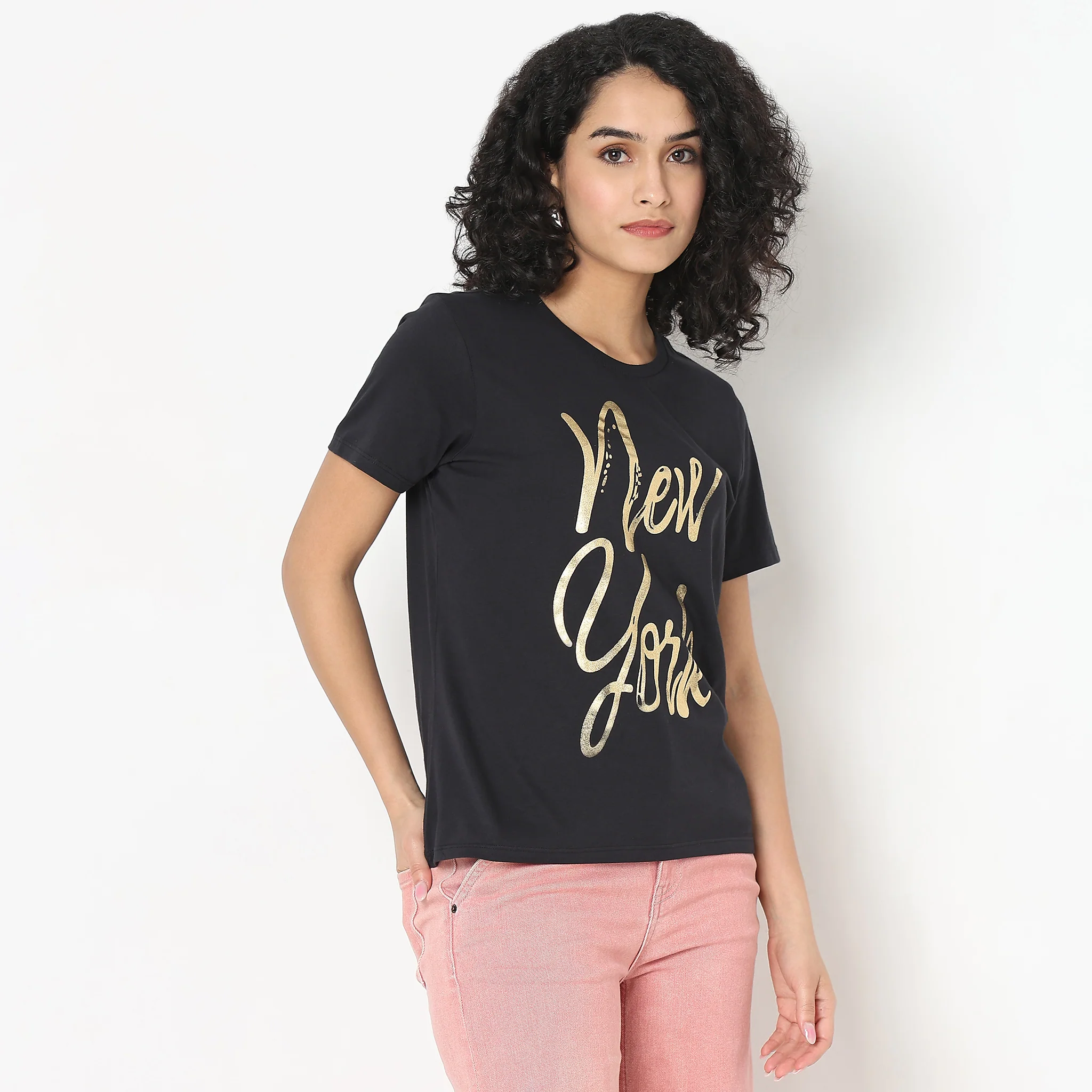 Regular Fit Graphic T-Shirt - Image 5
