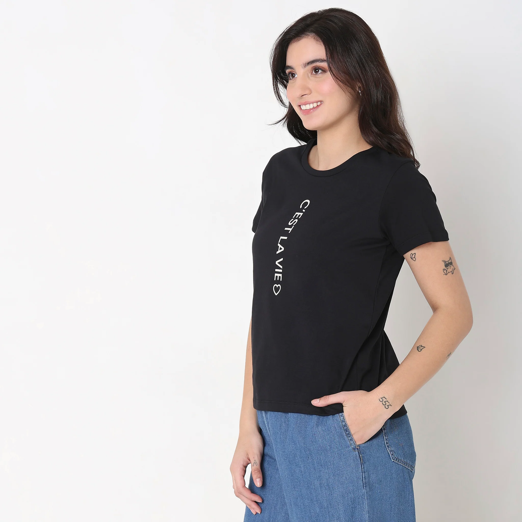 Regular Fit Graphic T-Shirt - Image 5