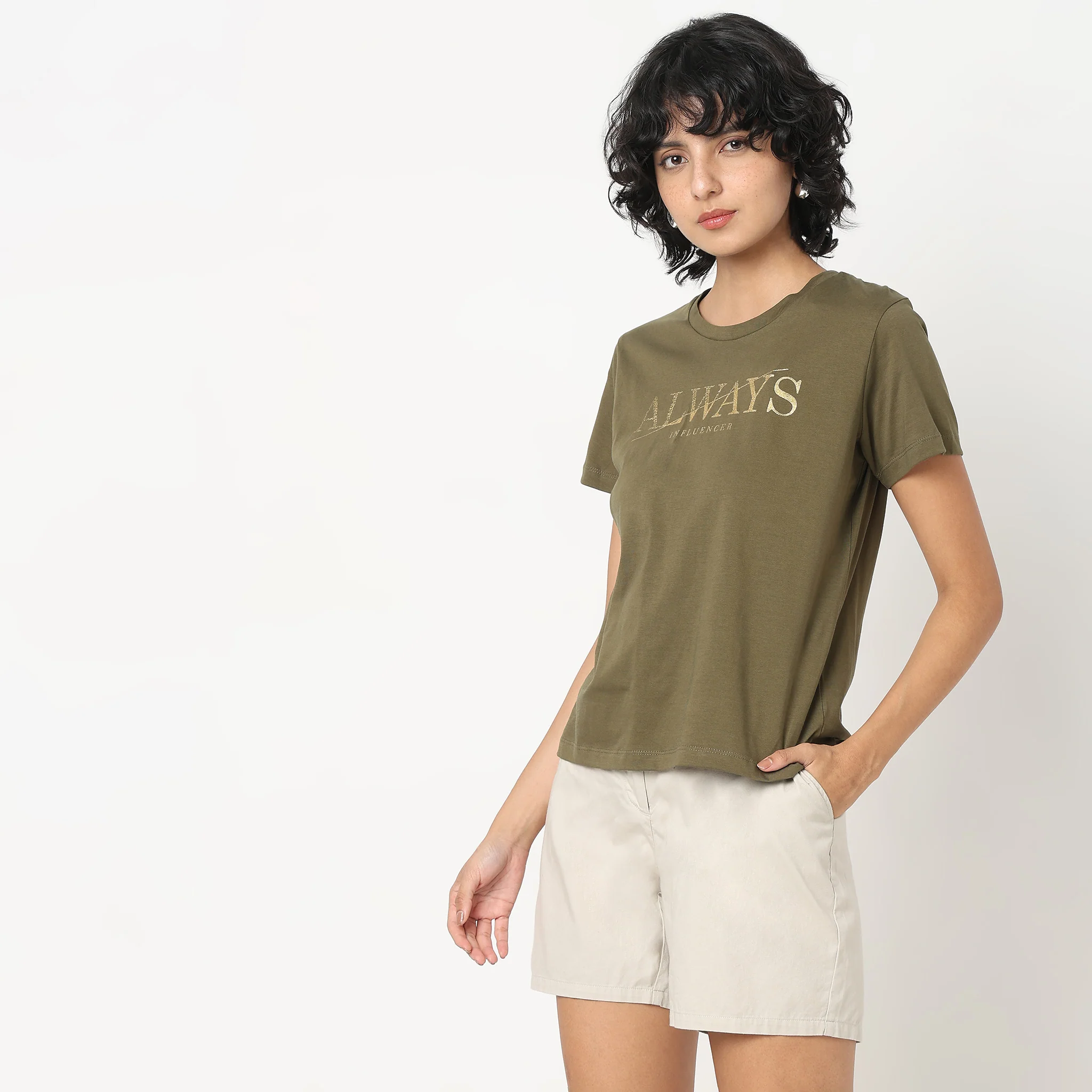 Regular Fit Graphic T-Shirt - Image 5