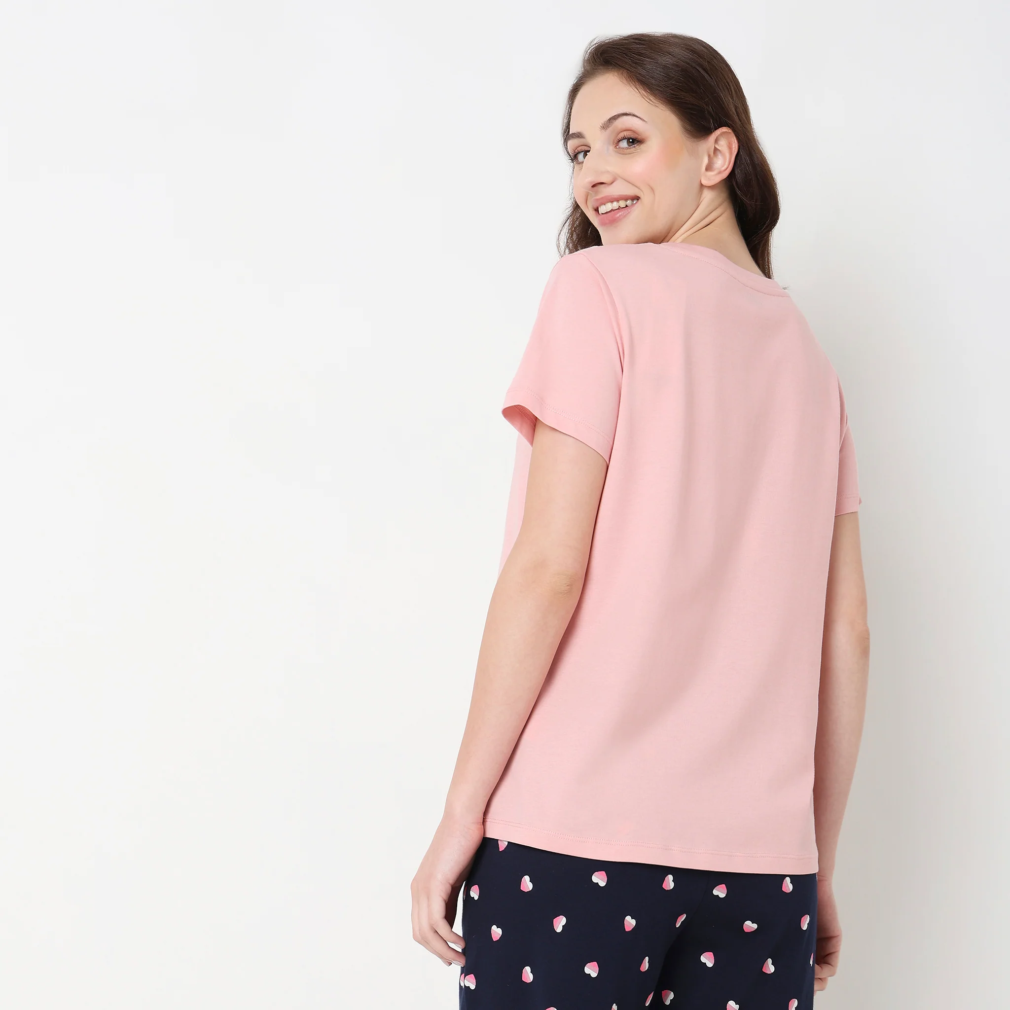 Knitted Graphic Lounge T-Shirt - Image 3
