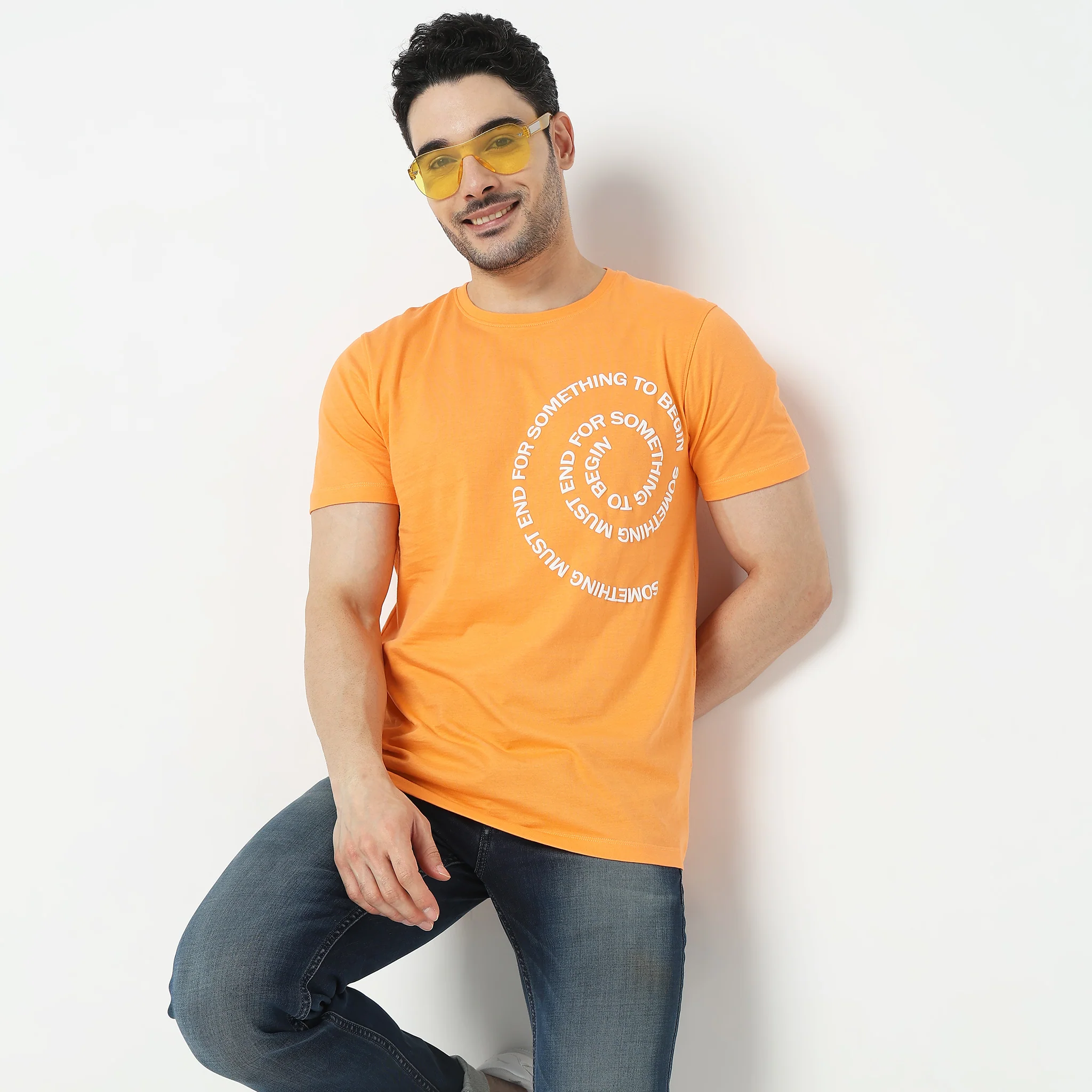 Regular Fit Graphic T-Shirt - Image 4