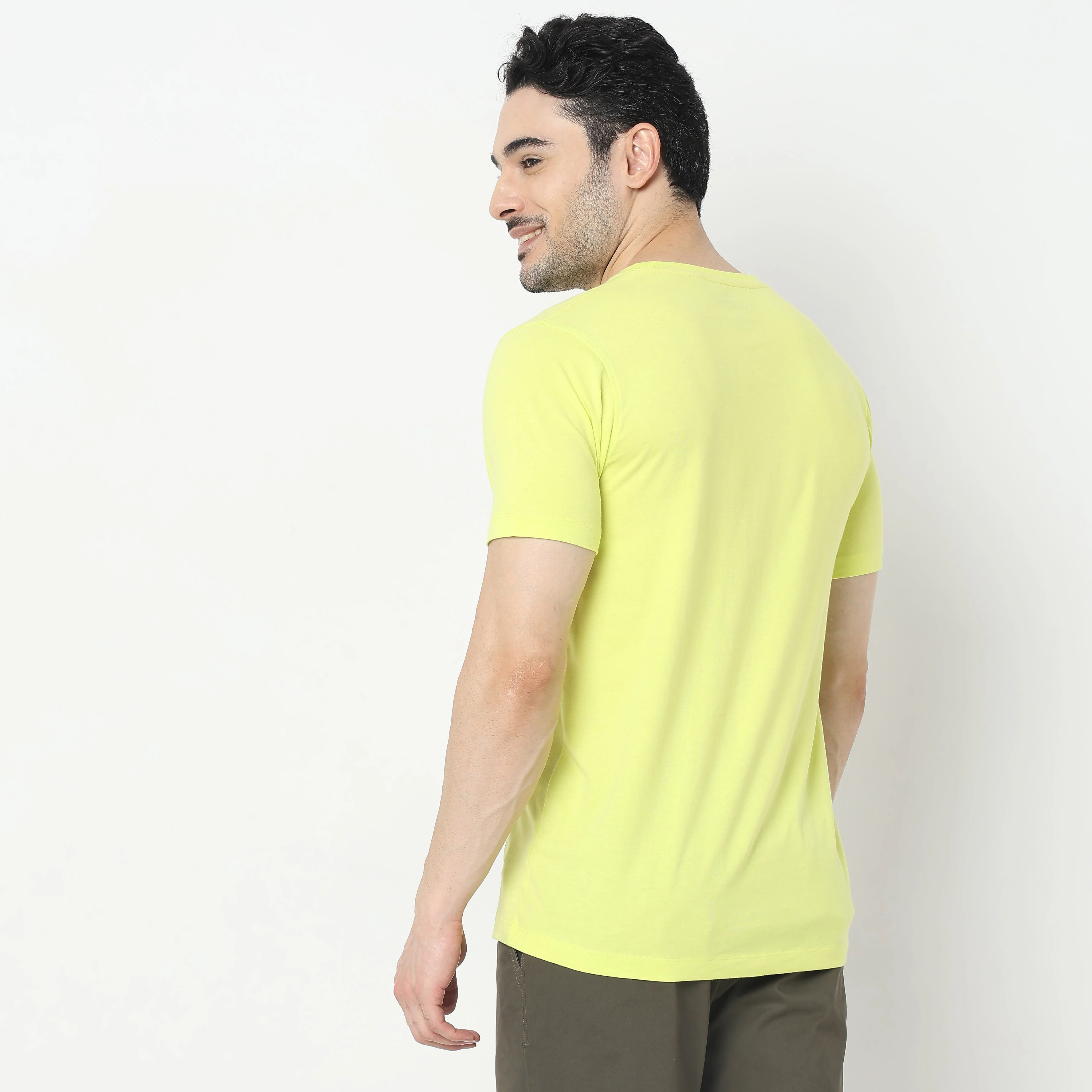 Large Graphic Tees - Cotton Jersey Regular Fit T-Shirt - Image 3
