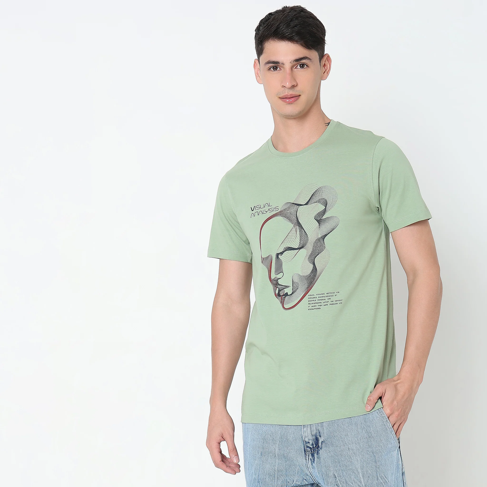 Graphic Tees - Cotton Jersey Regular Fit T-Shirt - Image 2