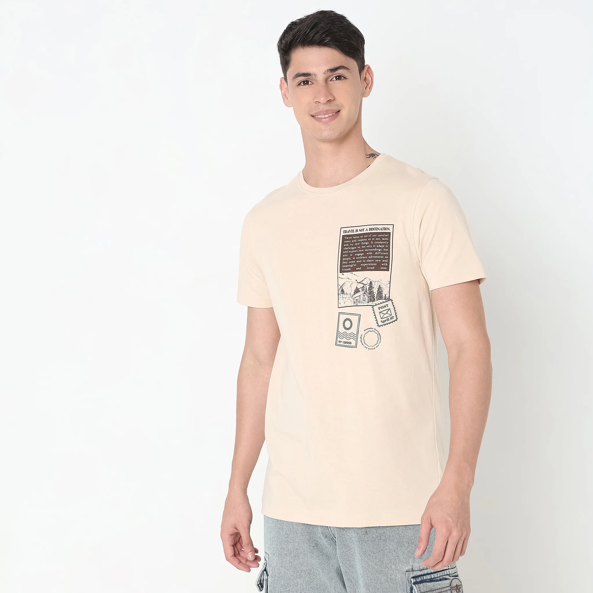 Regular Fit Graphic T-Shirt - Image 2