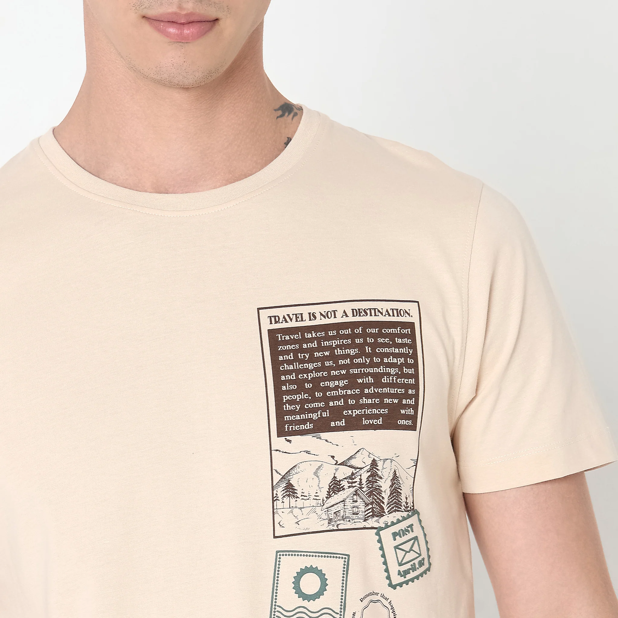 Regular Fit Graphic T-Shirt - Image 4