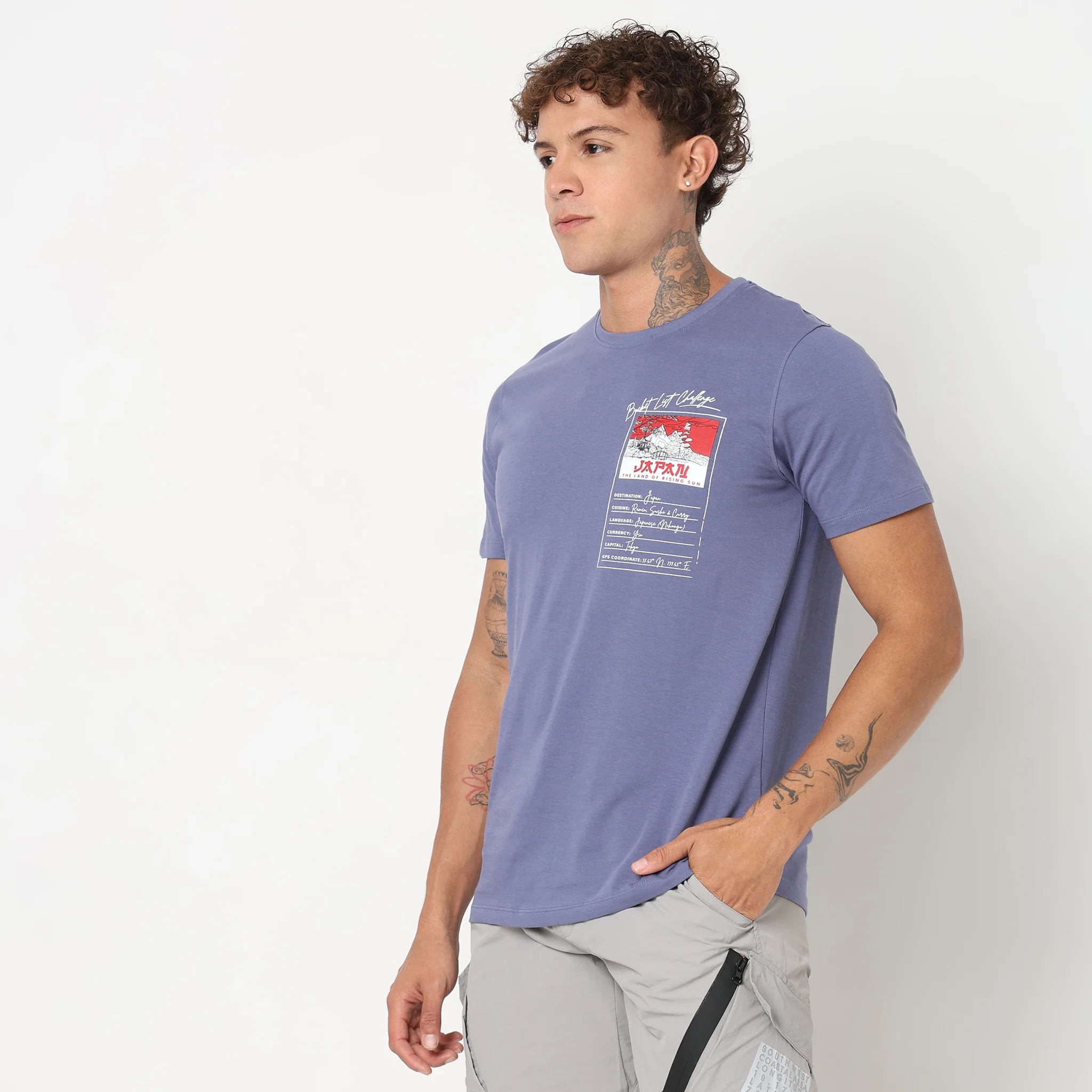 Graphic Tees - Cotton Jersey Regular Fit T-Shirt - Image 4