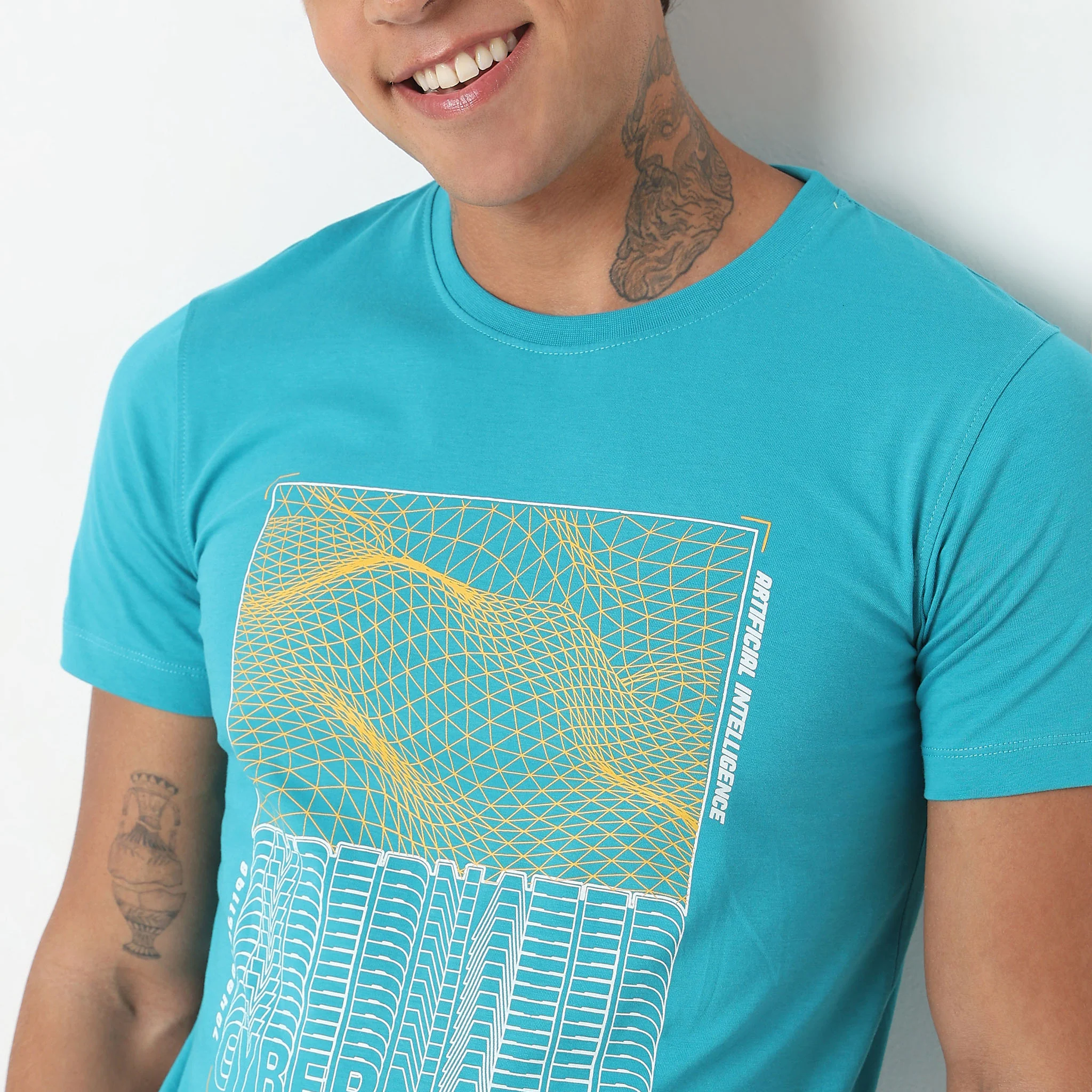 Graphic Tees - Cotton Jersey Regular Fit T-Shirt - Image 4