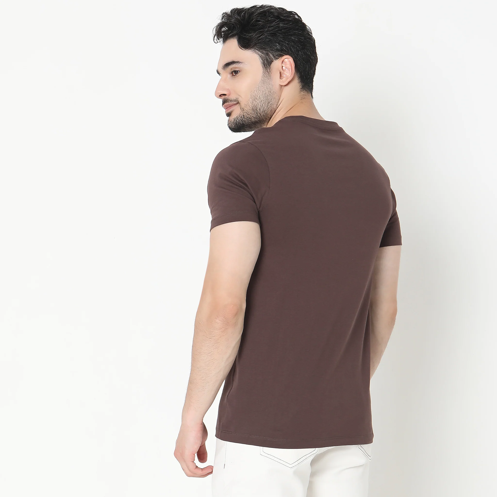 Large Graphic Tees - Cotton Jersey Regular Fit T-Shirt - Image 3