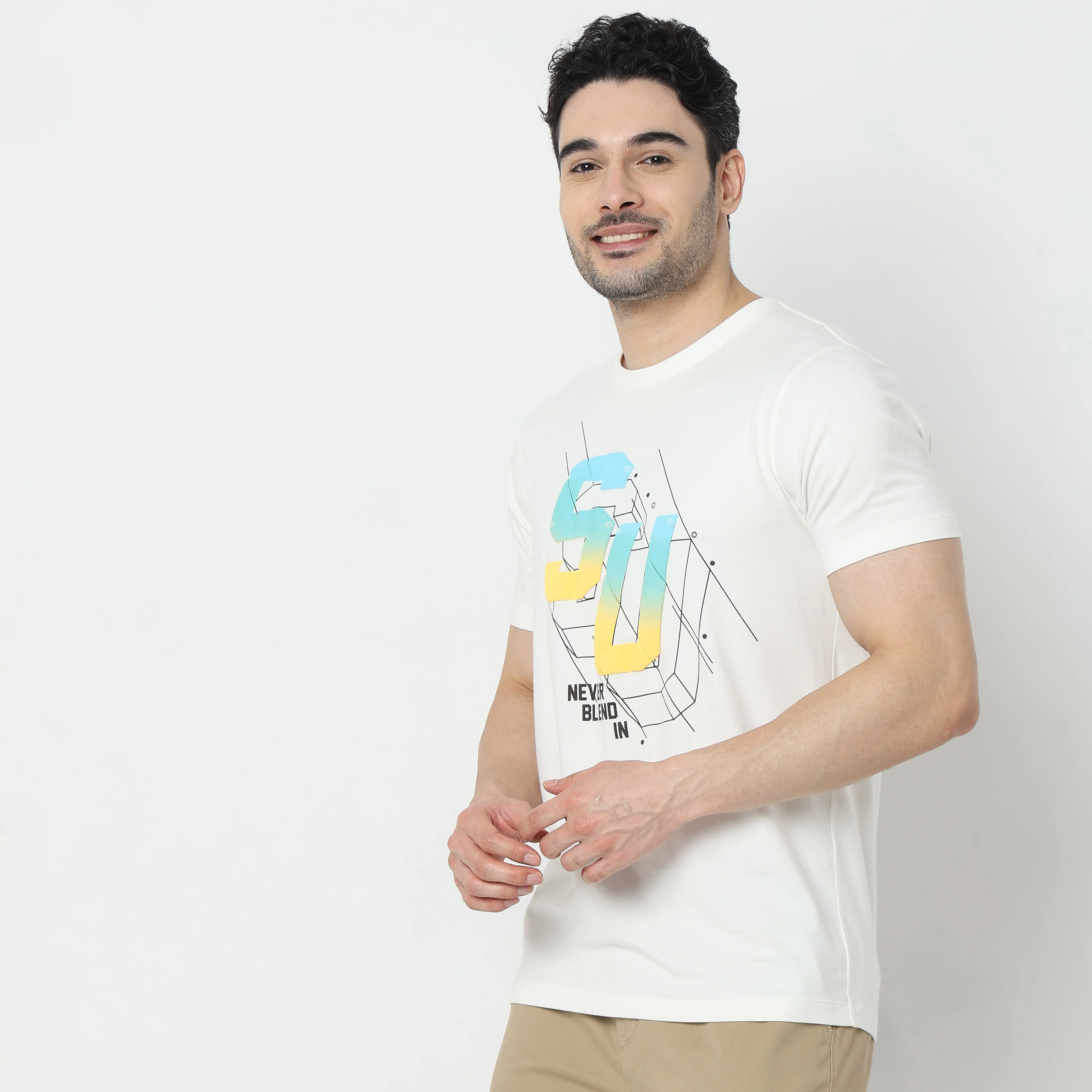 Regular Fit Graphic T-Shirt - Image 2
