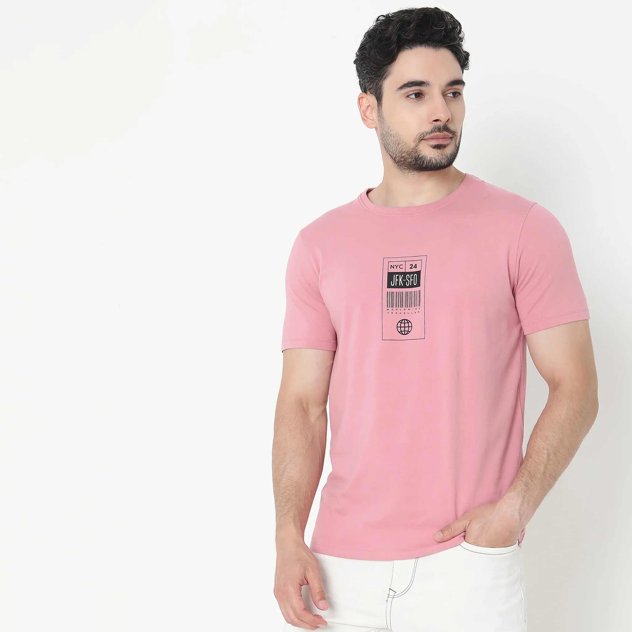 Regular Fit Graphic T-Shirt - Image 5