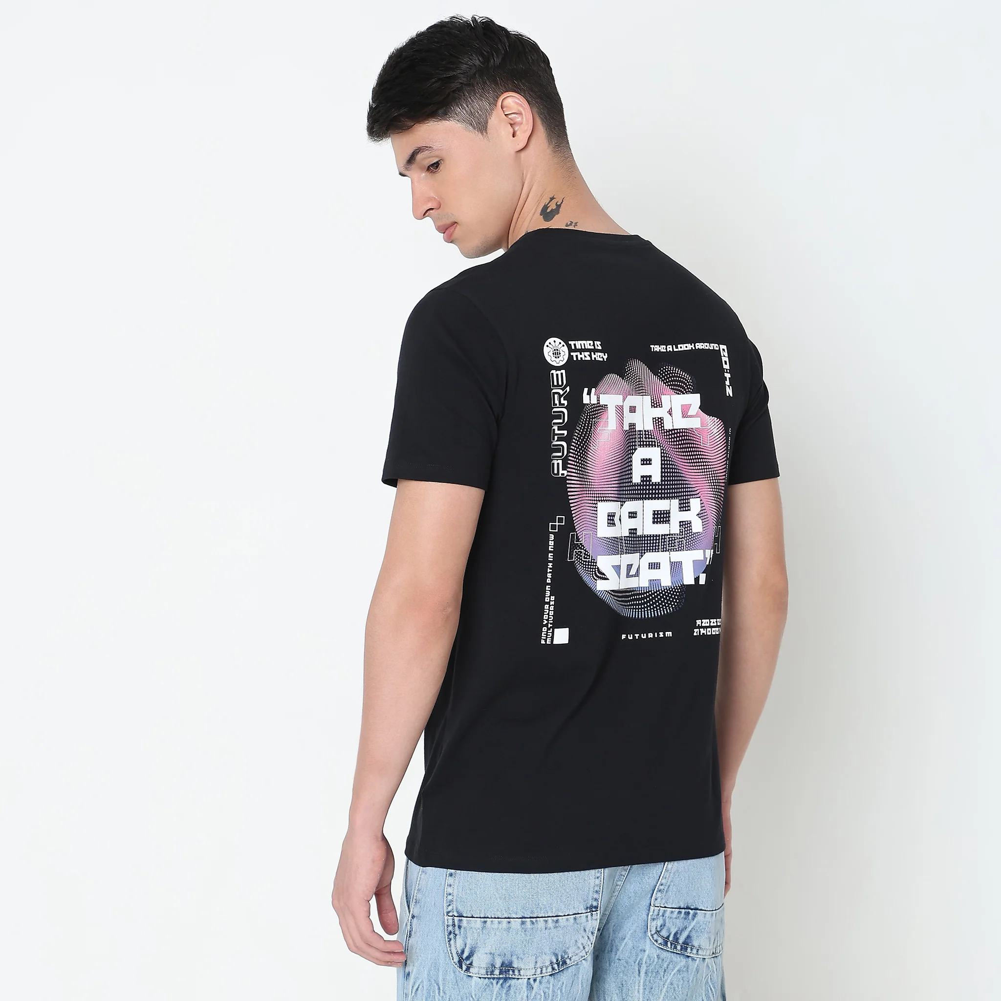 Regular Fit Graphic T-Shirt - Image 3