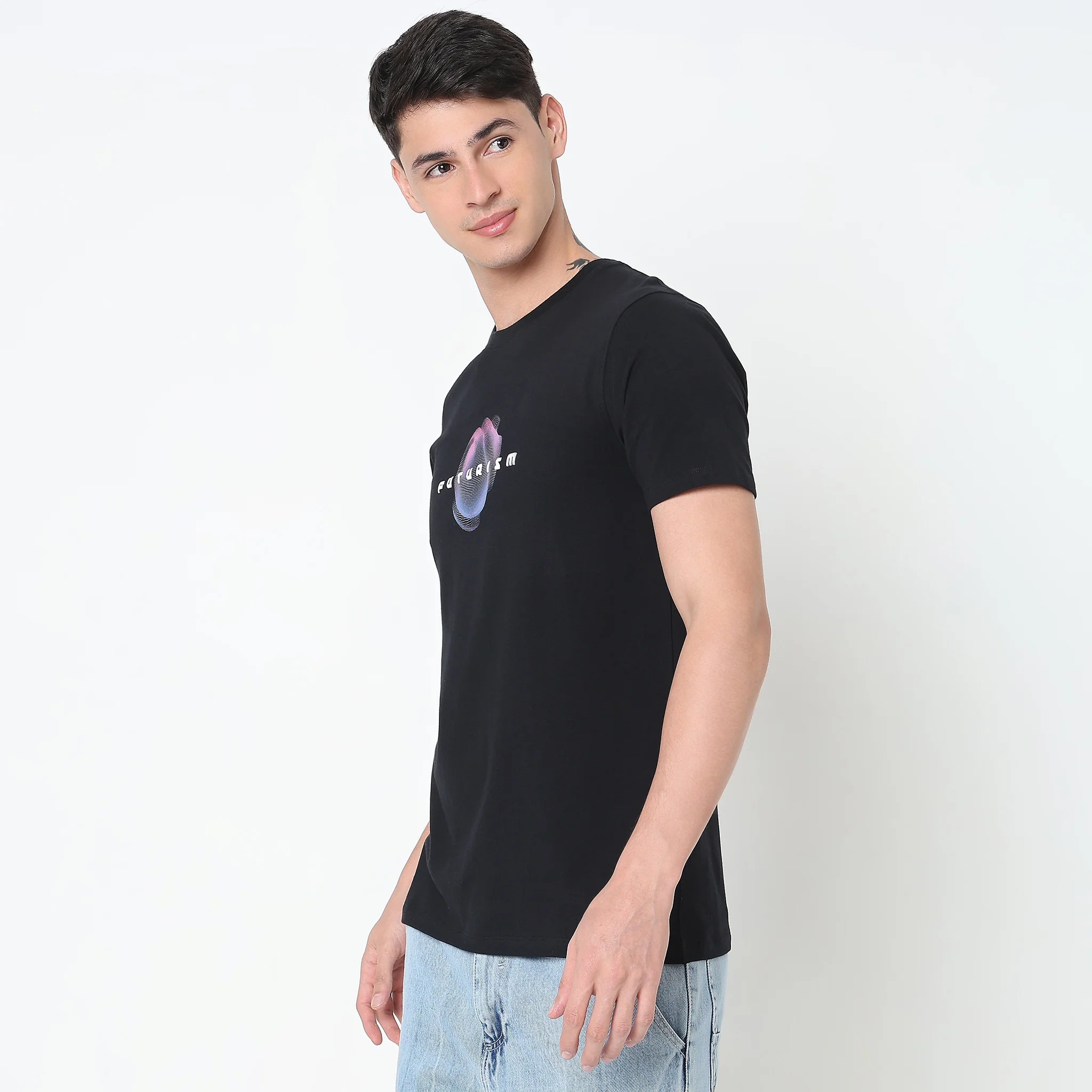 Regular Fit Graphic T-Shirt - Image 5