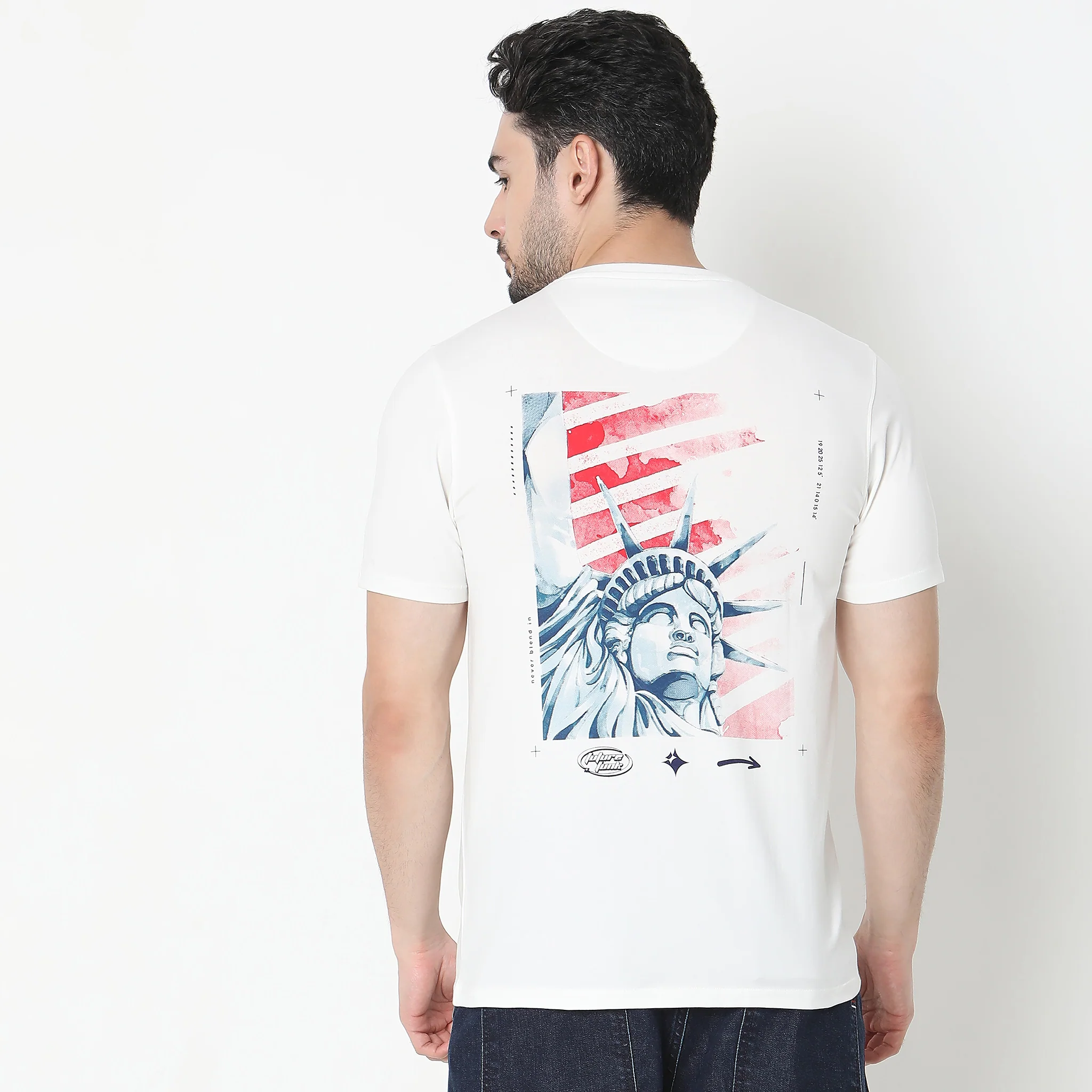 Regular Fit Graphic T-Shirt - Image 3