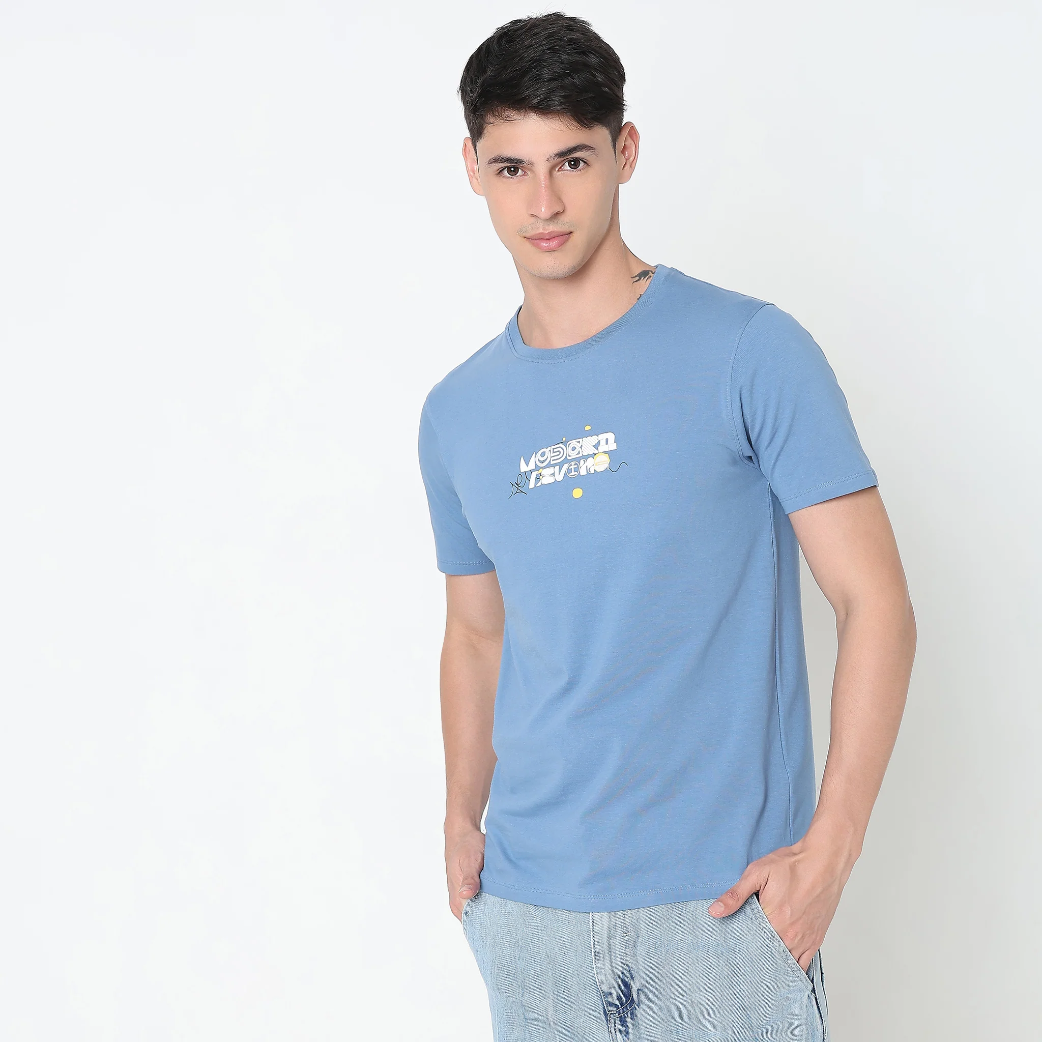 Regular Fit Graphic T-Shirt - Image 2