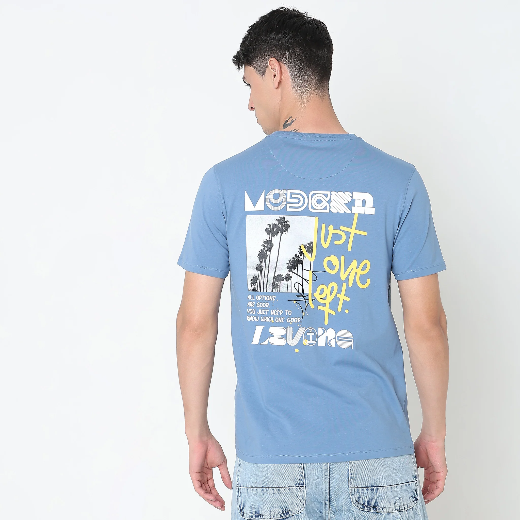 Regular Fit Graphic T-Shirt - Image 3