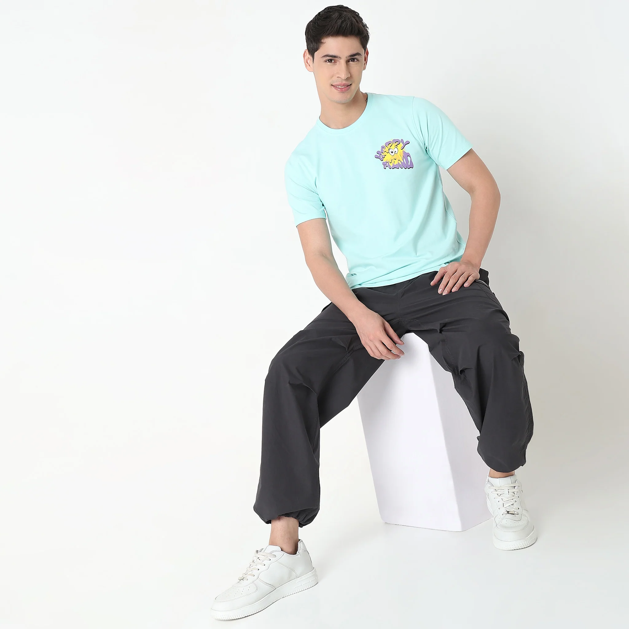 Knitted Graphic T-Shirt