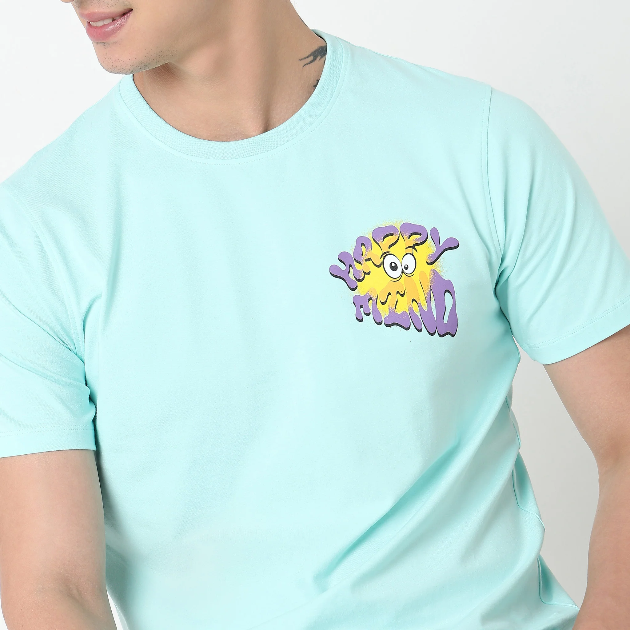 Knitted Graphic T-Shirt - Image 5