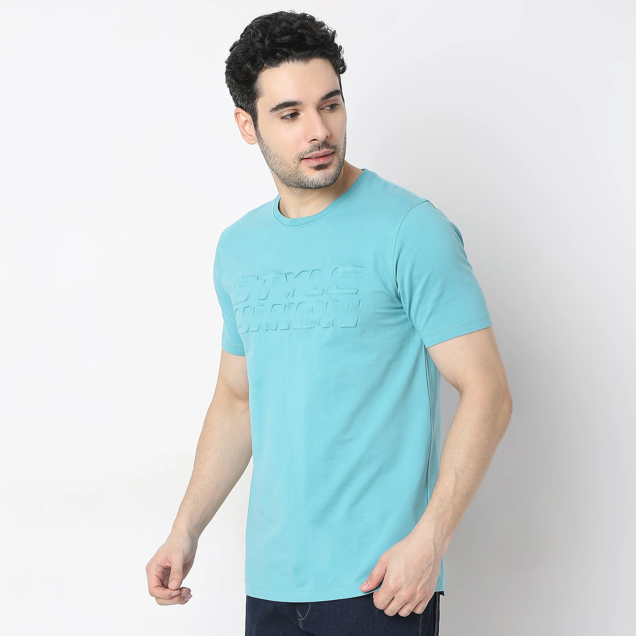 Knitted Graphic T-Shirt - Image 4