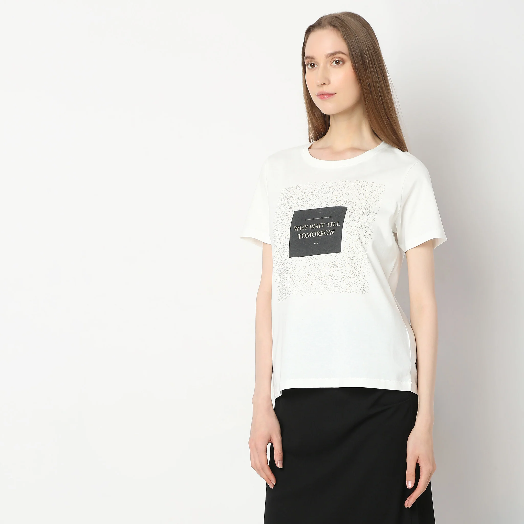 Knitted Graphic T-Shirt - Image 4