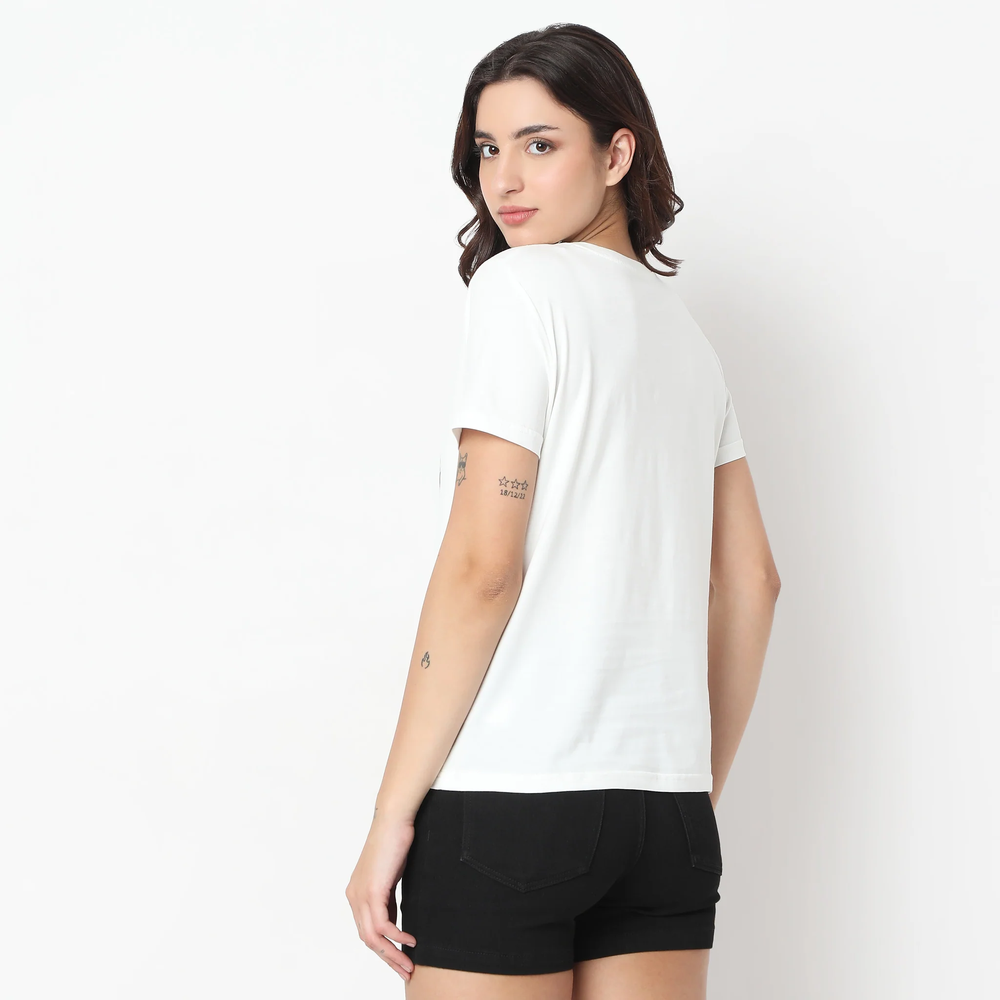 Knitted Graphic T-Shirt - Image 3