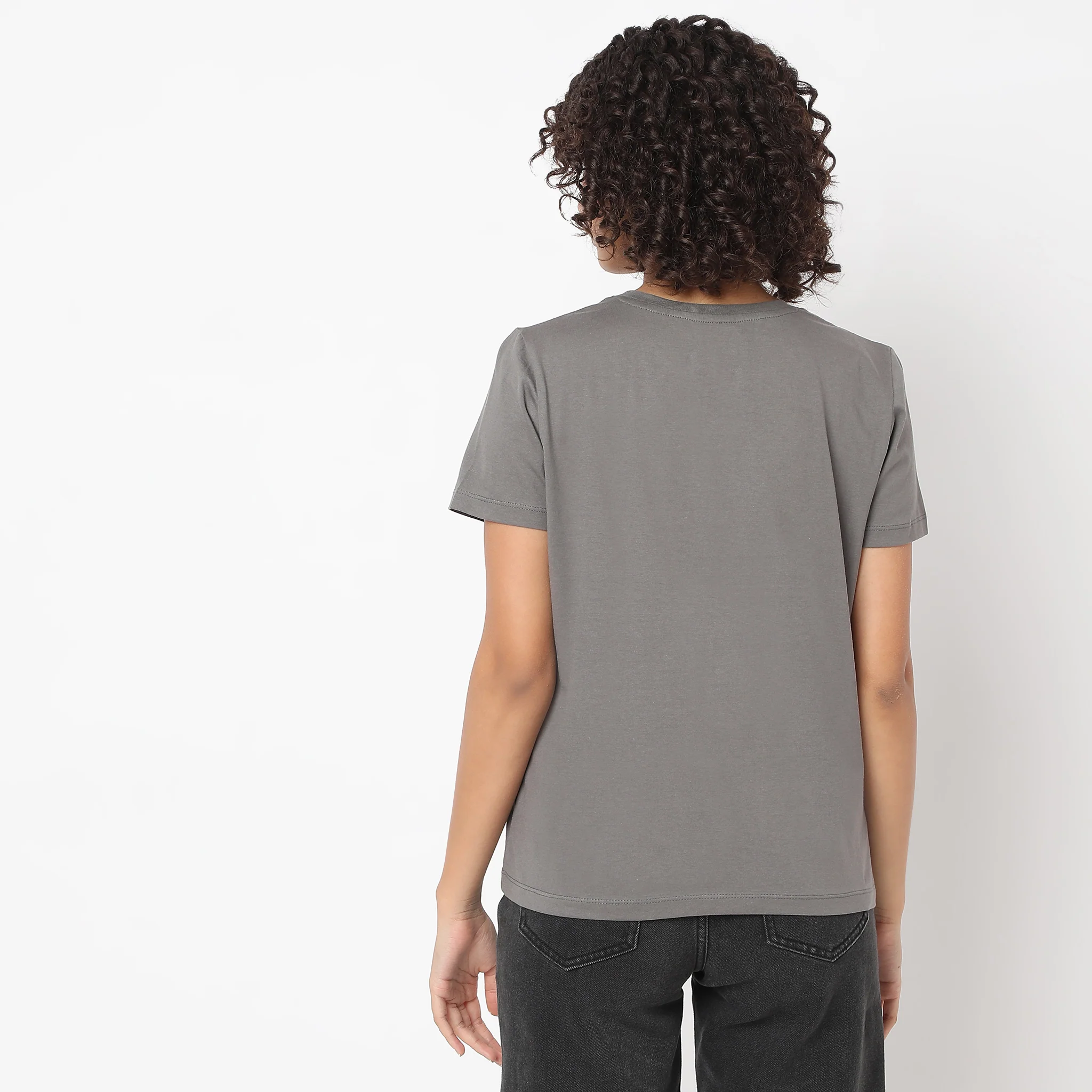Knitted Graphic T-Shirt - Image 3