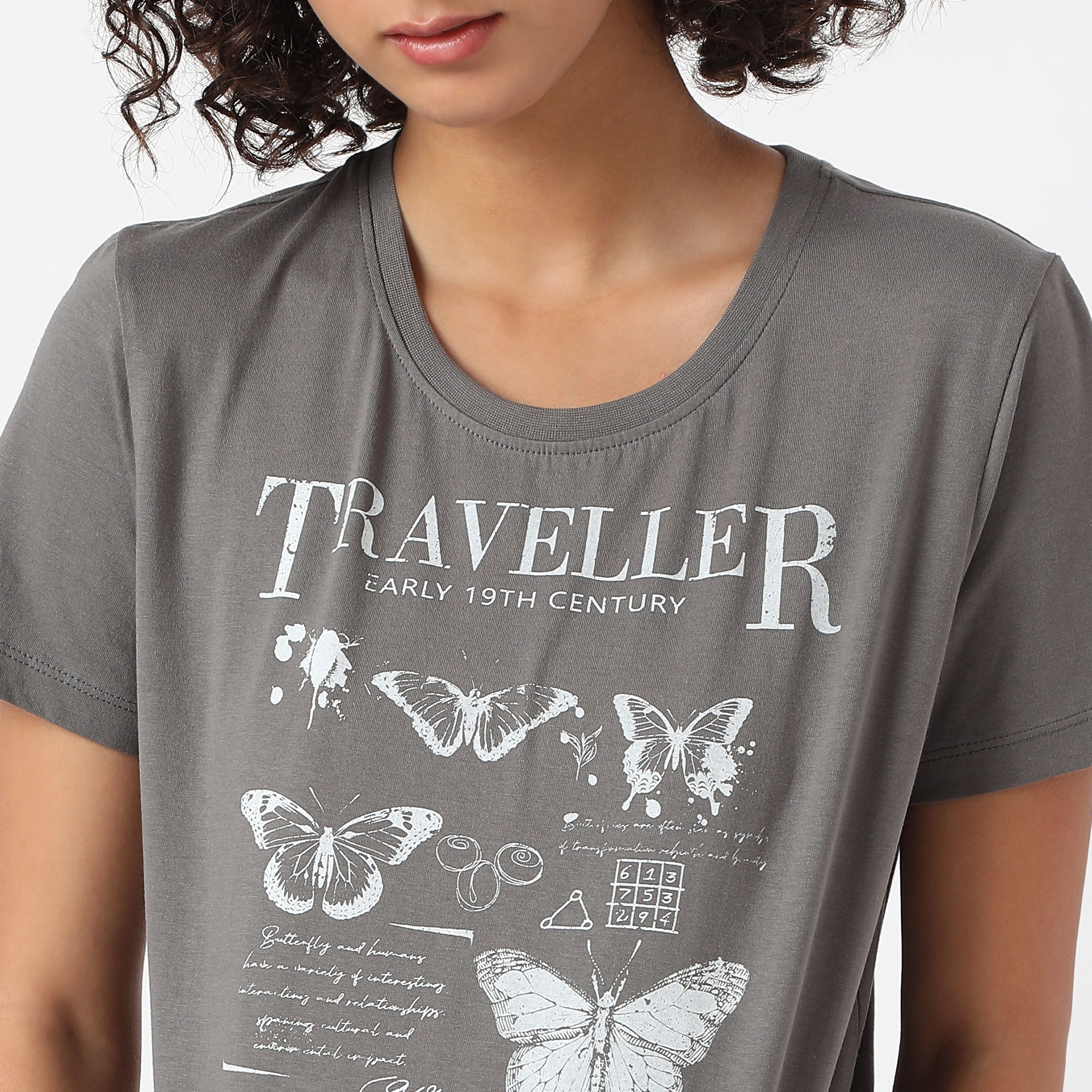 Knitted Graphic T-Shirt - Image 5