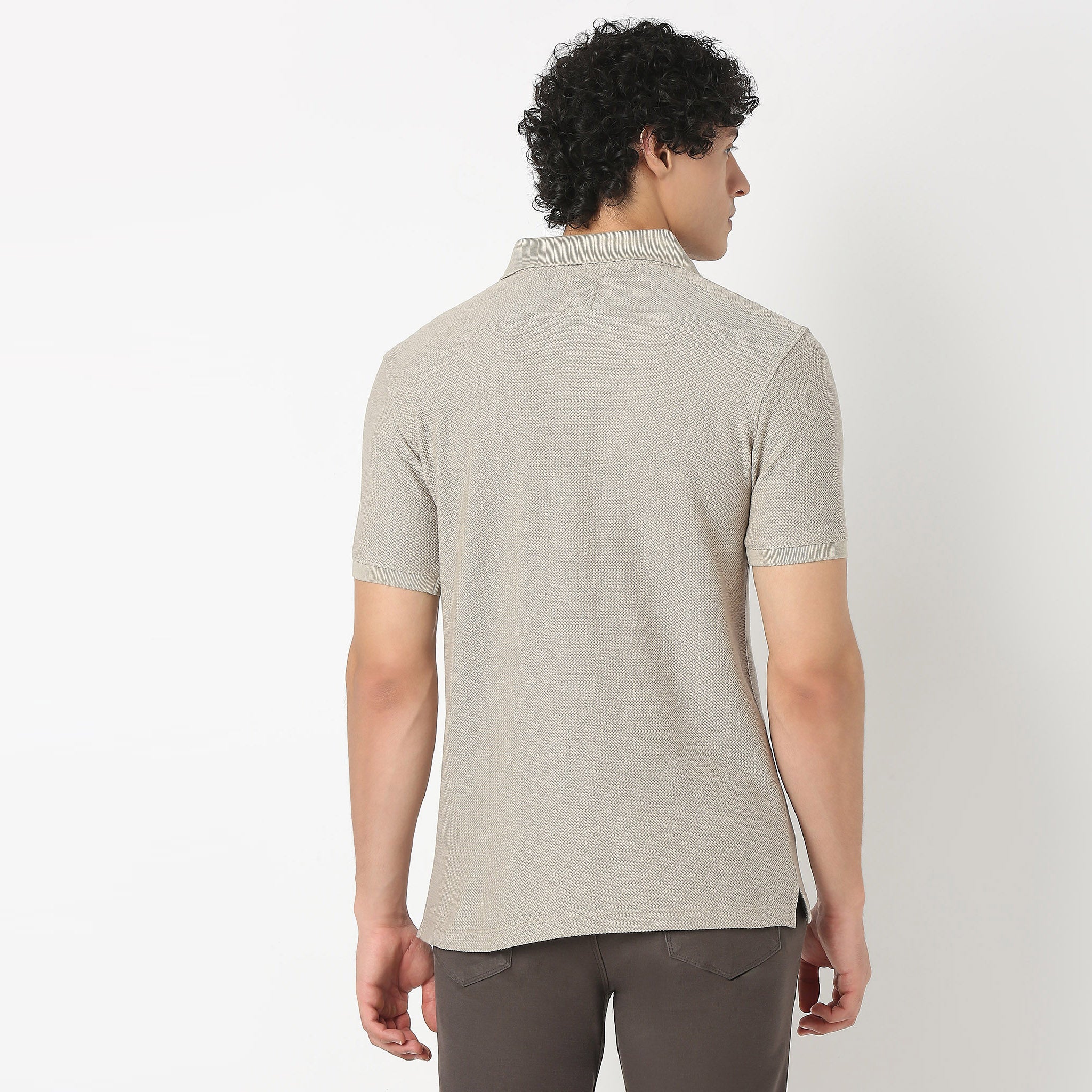 Jacquard Island Polo T-Shirt - Image 13