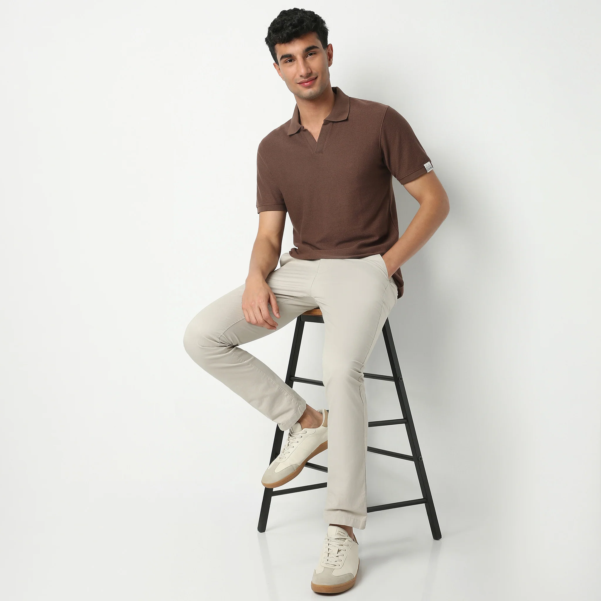 Jacquard Island Polo T-Shirt - Image 16