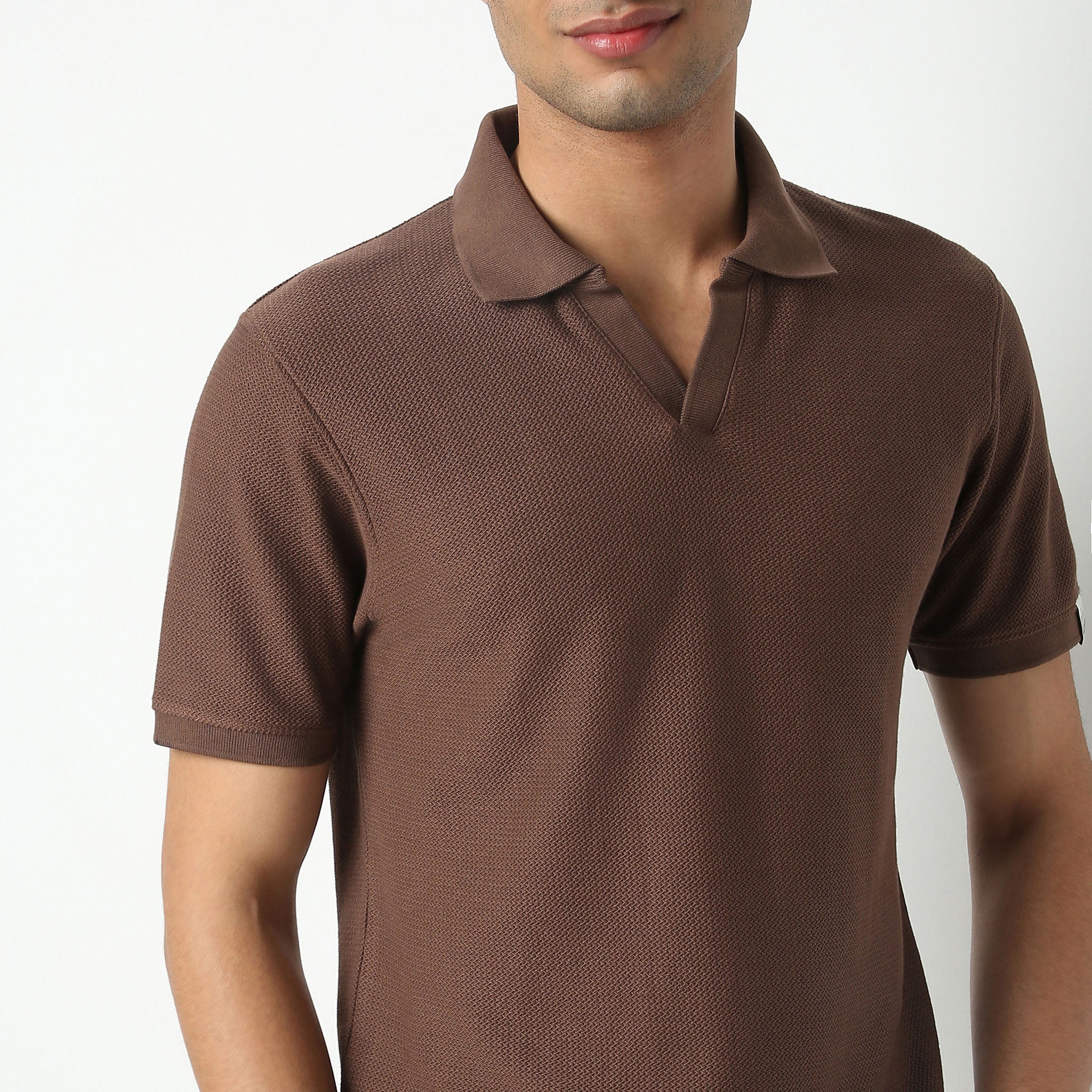 Jacquard Island Polo T-Shirt - Image 19