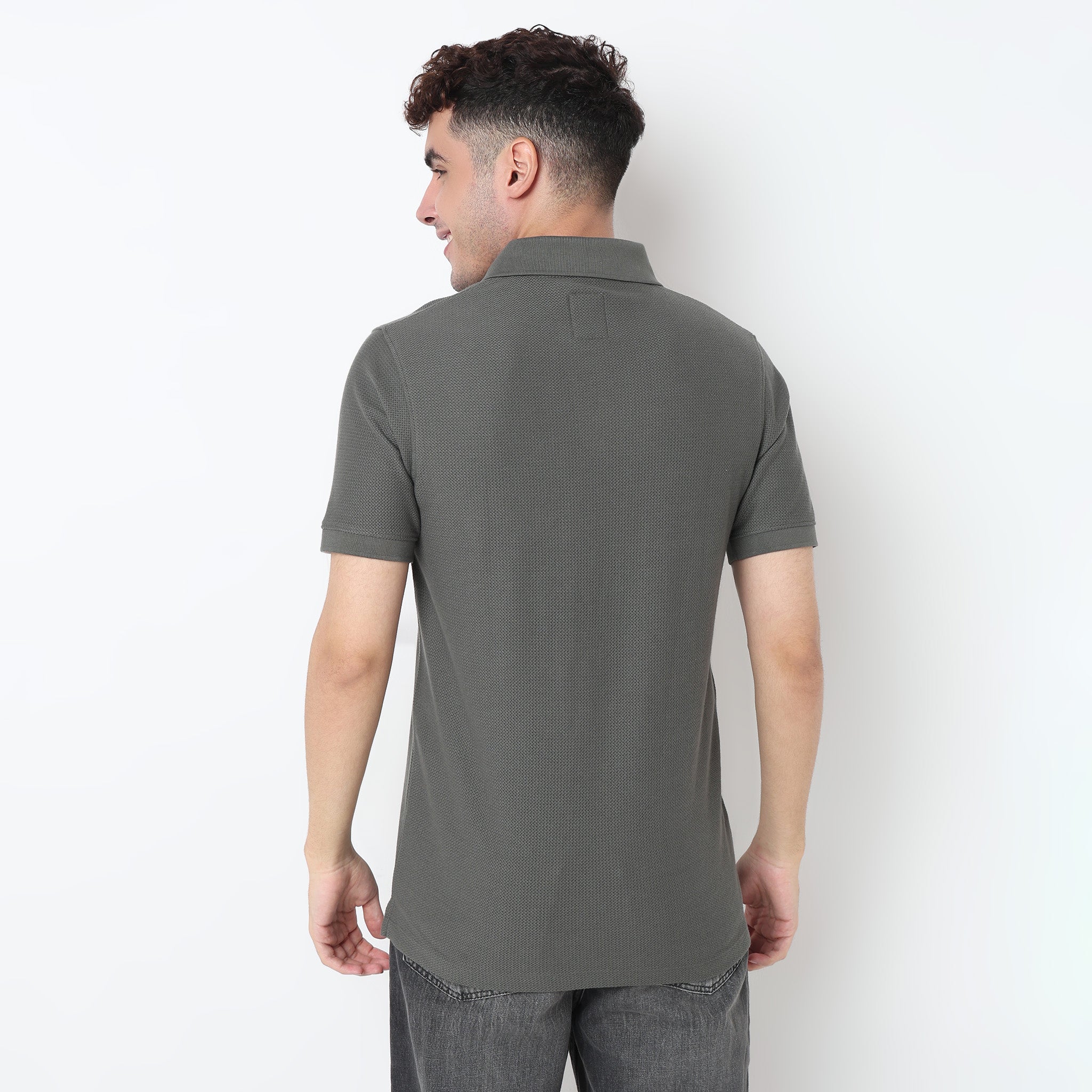 Jacquard Island Polo T-Shirt - Image 23