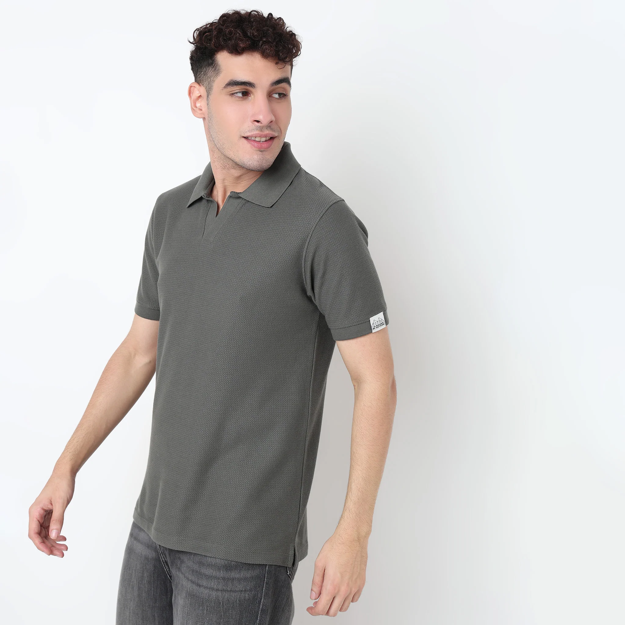 Jacquard Island Polo T-Shirt - Image 25