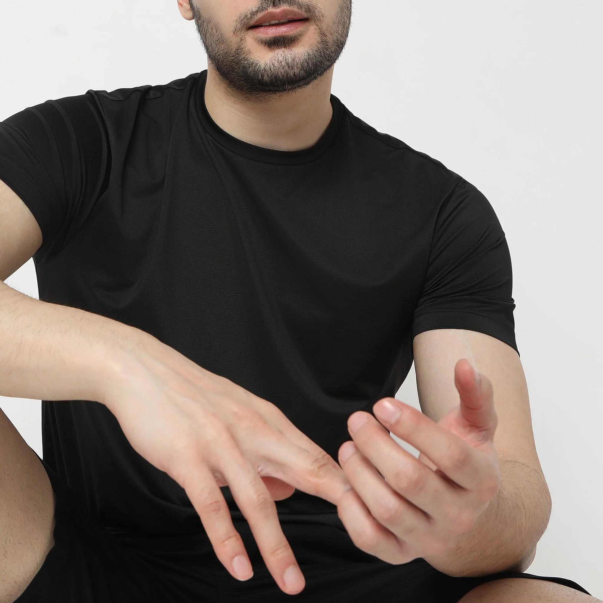 AirDry® Gym Tee - Work Out With E-Fast® Stretch-Made For Movement - Image 23