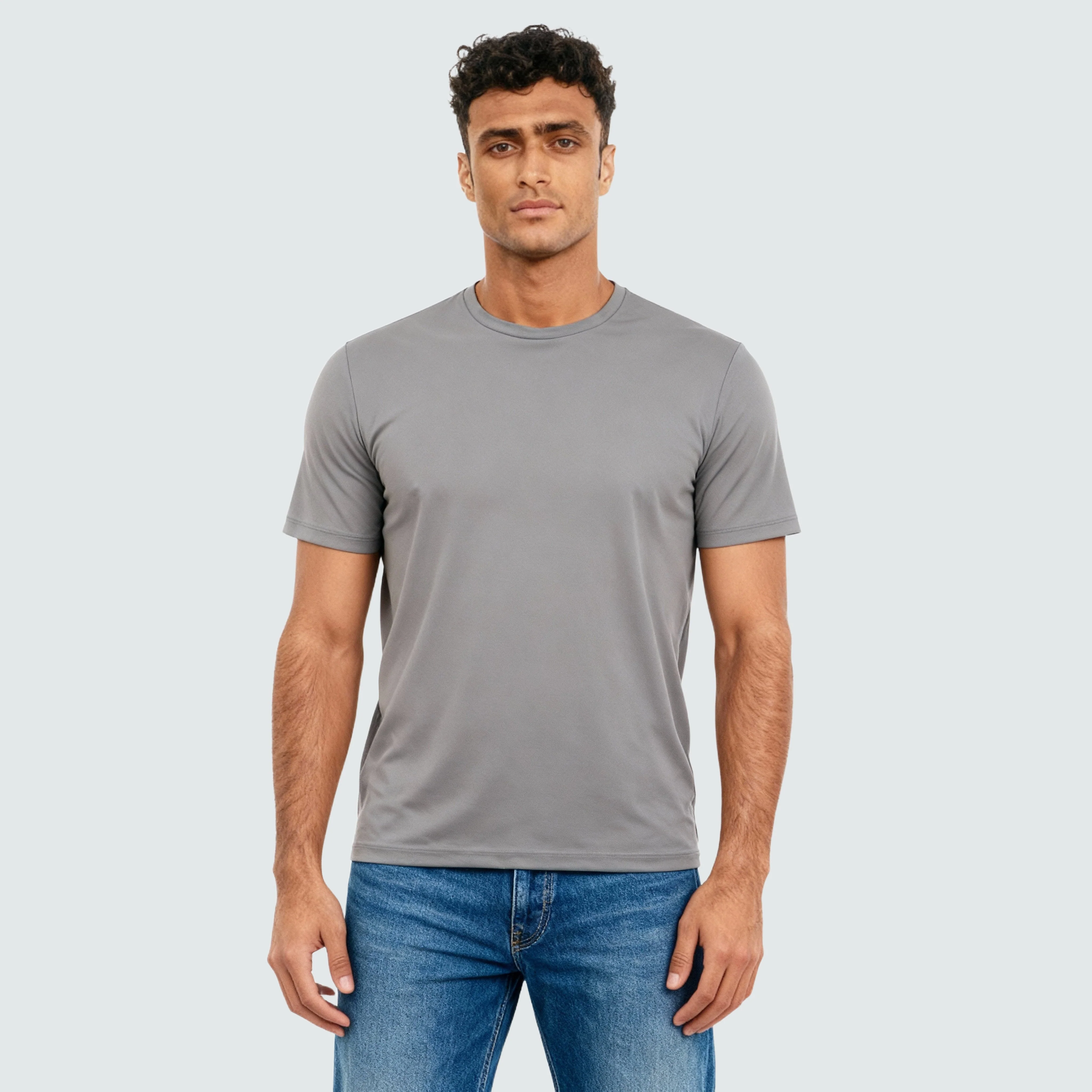 AirDry® Gym Tee - Work Out With E-Fast® Stretch-Made For Movement - Image 26