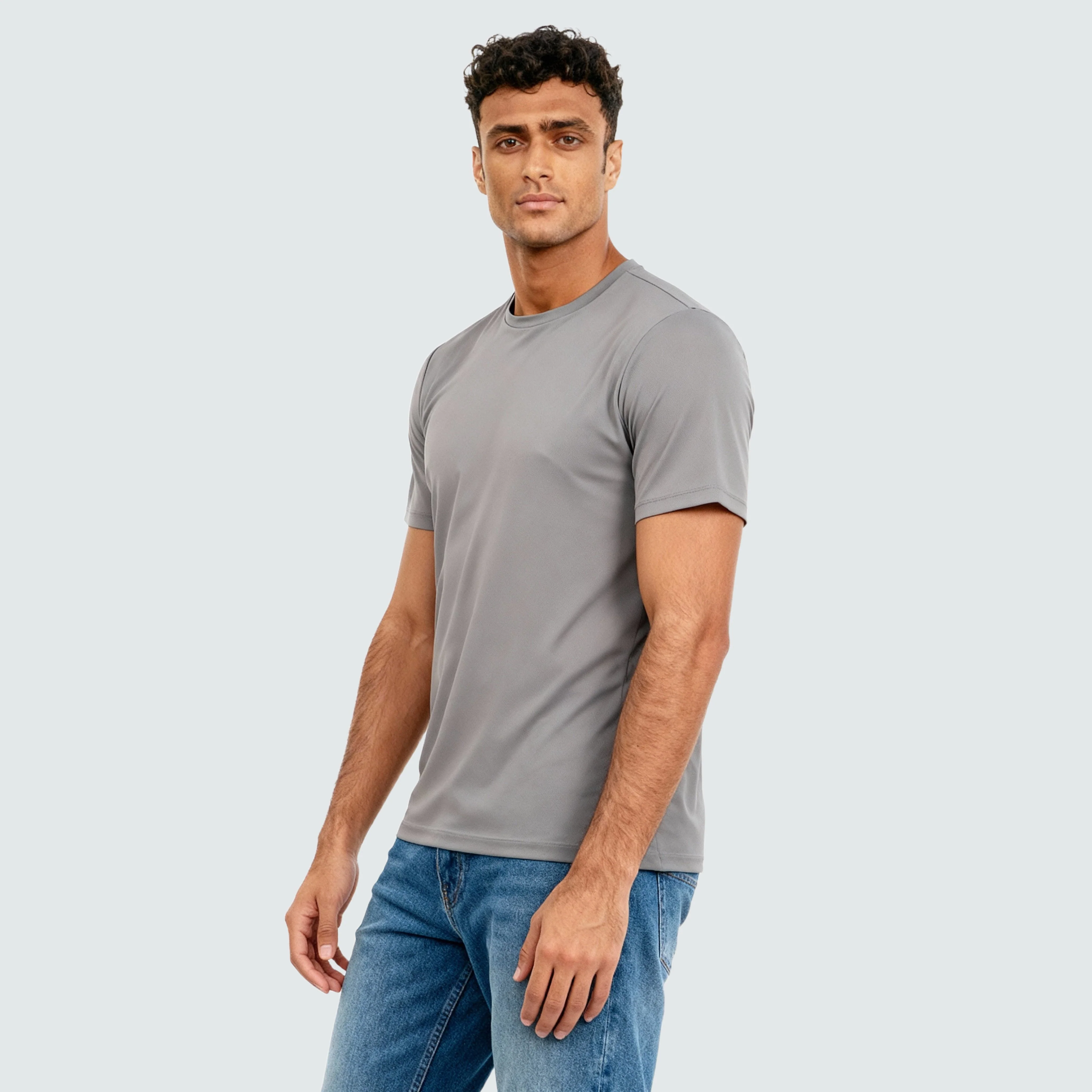AirDry® Gym Tee - Work Out With E-Fast® Stretch-Made For Movement - Image 29