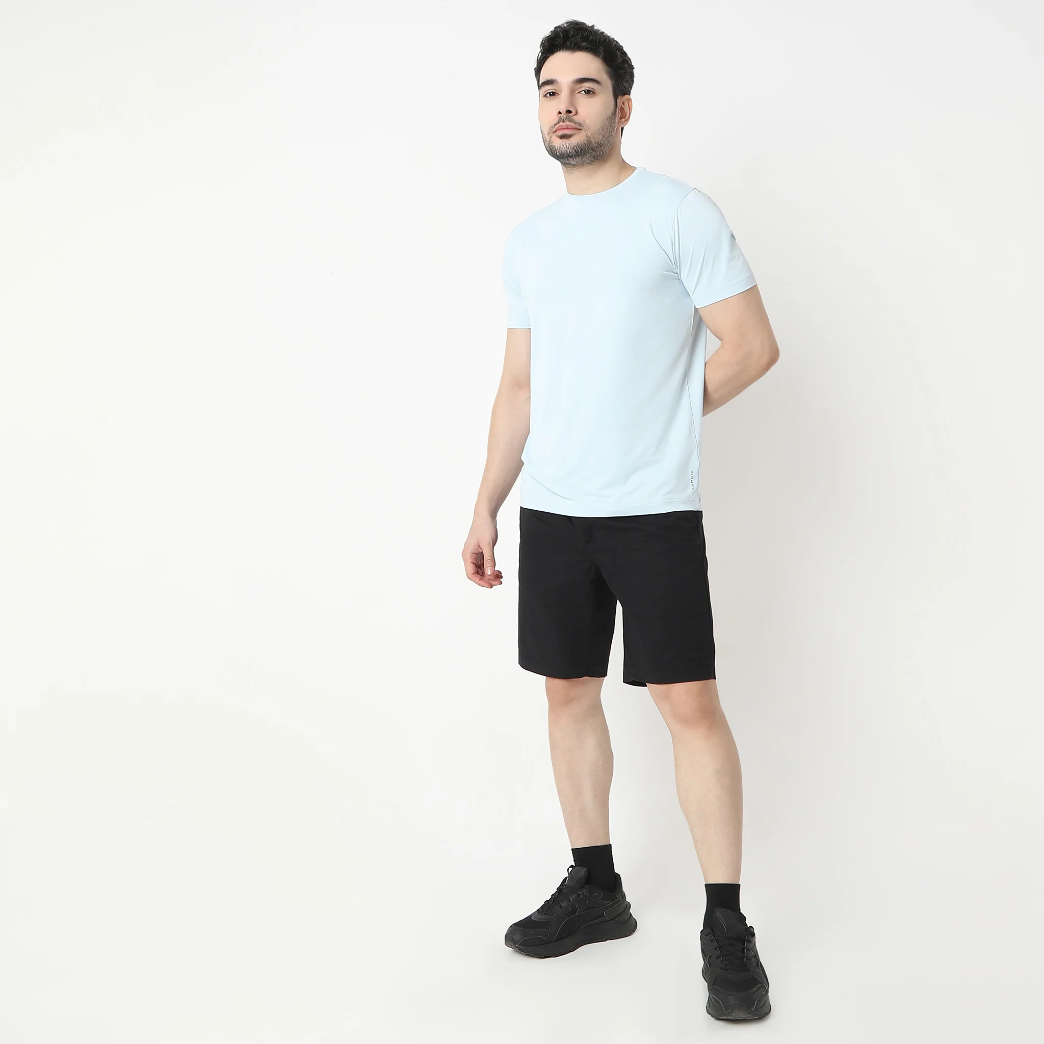 AirDry® Gym Tee - Work Out With E-Fast® Stretch-Made For Movement - Image 45