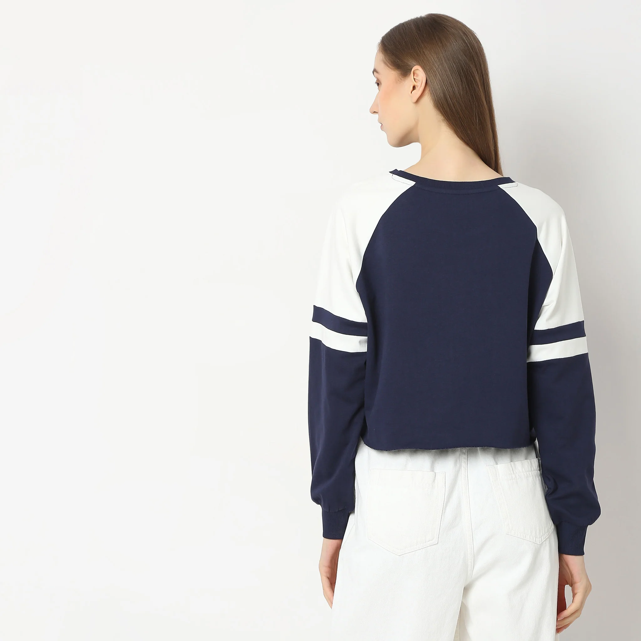 Regular Fit Print Sweat Tee - Image 3