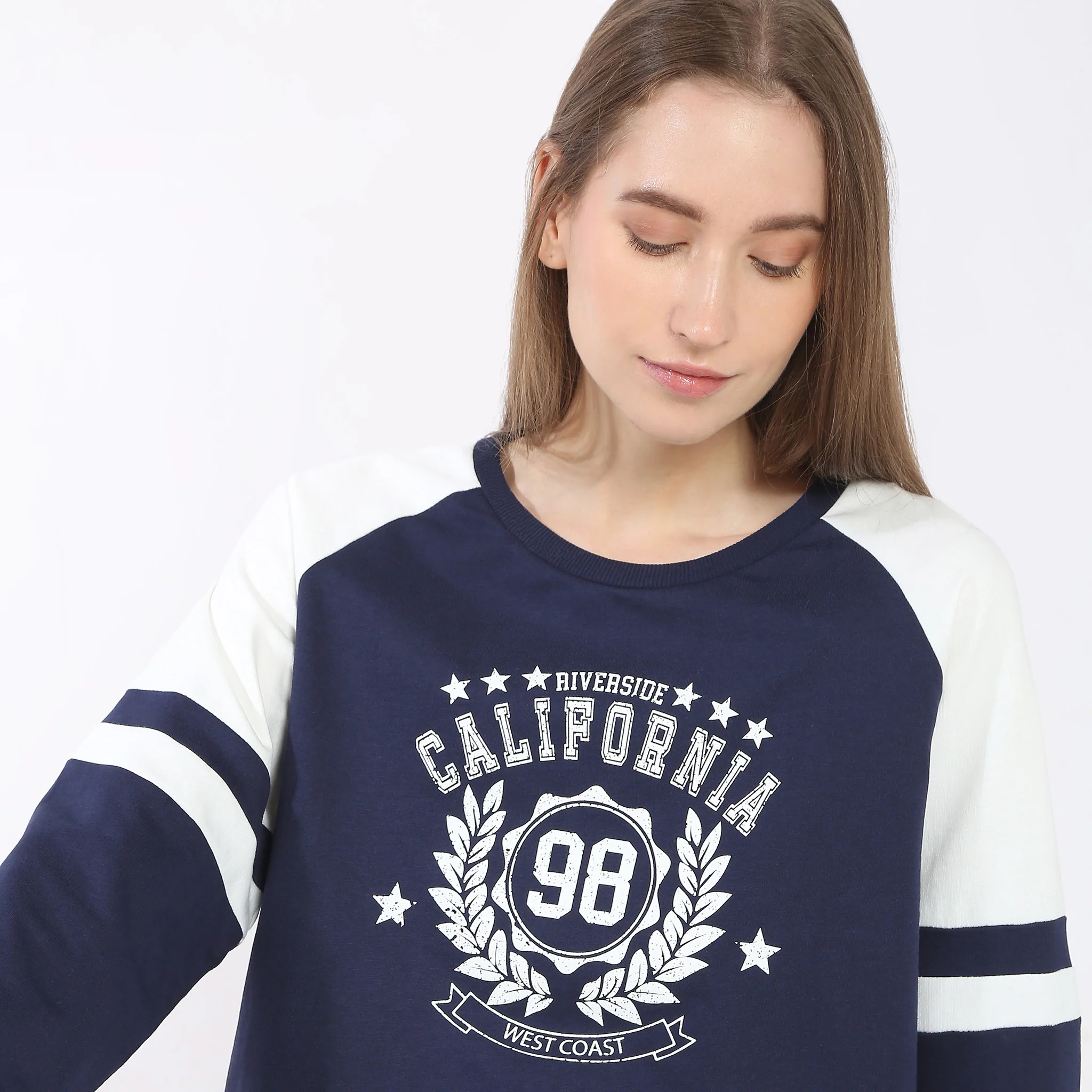 Regular Fit Print Sweat Tee - Image 4