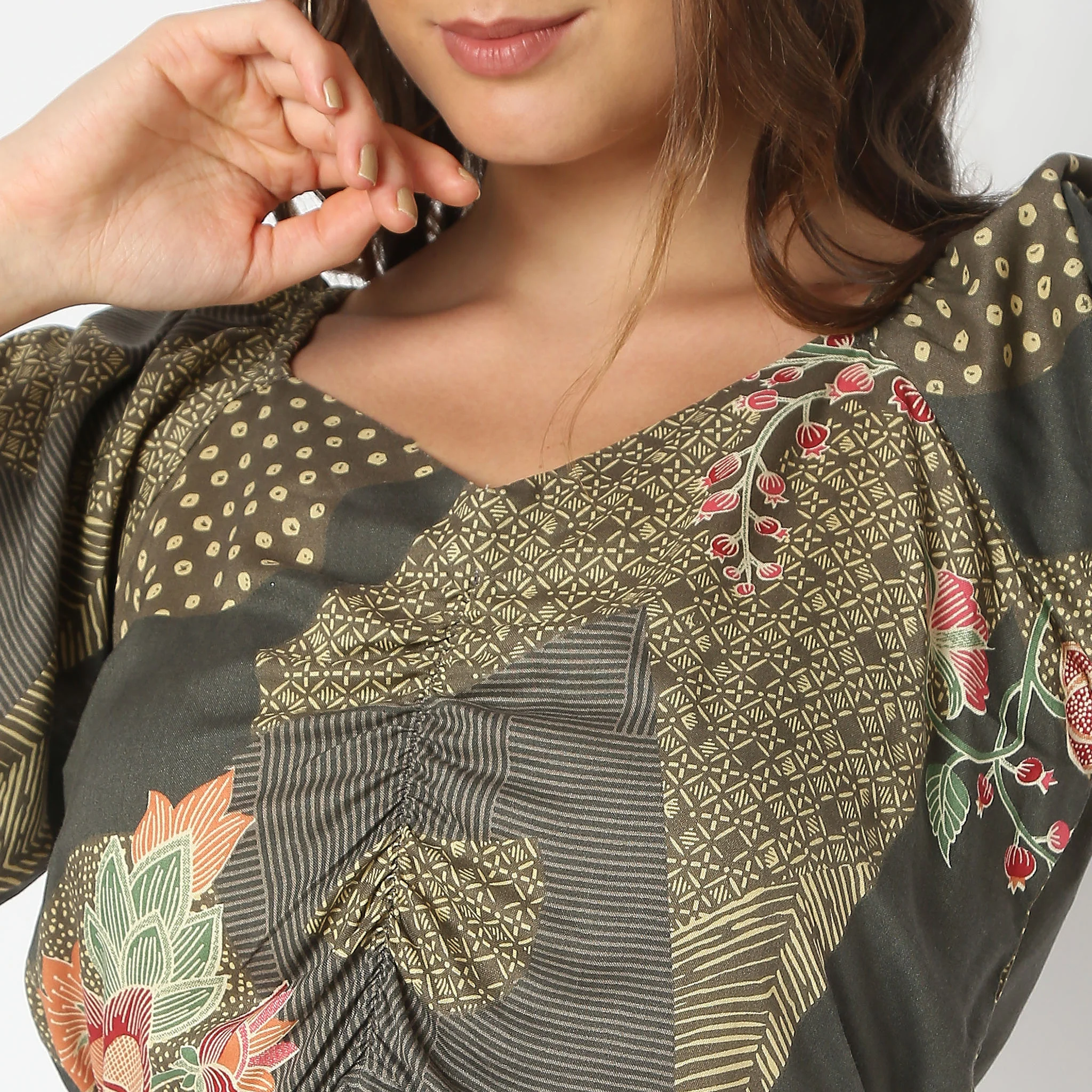 Regular Fit Printed Crop Top - Image 4