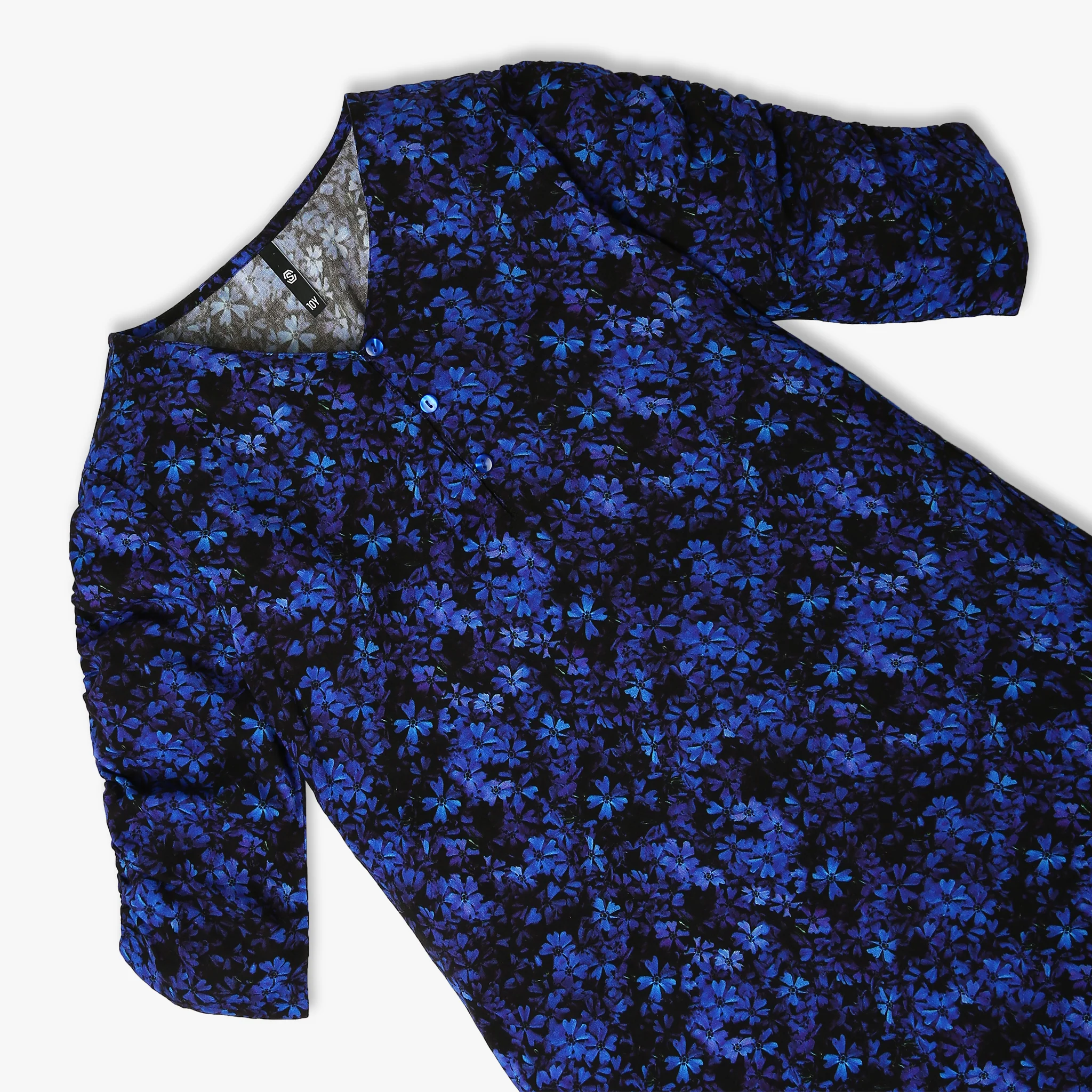 Regular Fit Printed Dress - Image 3
