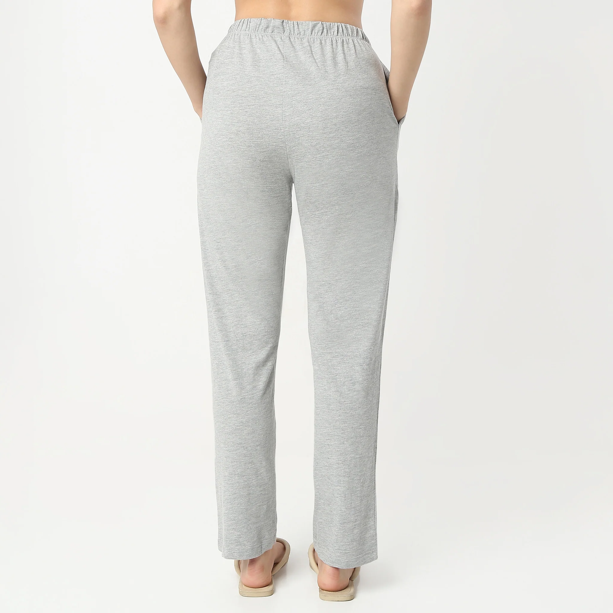 Printed Full Length Mid Rise Lounge Pyjamas - Image 3