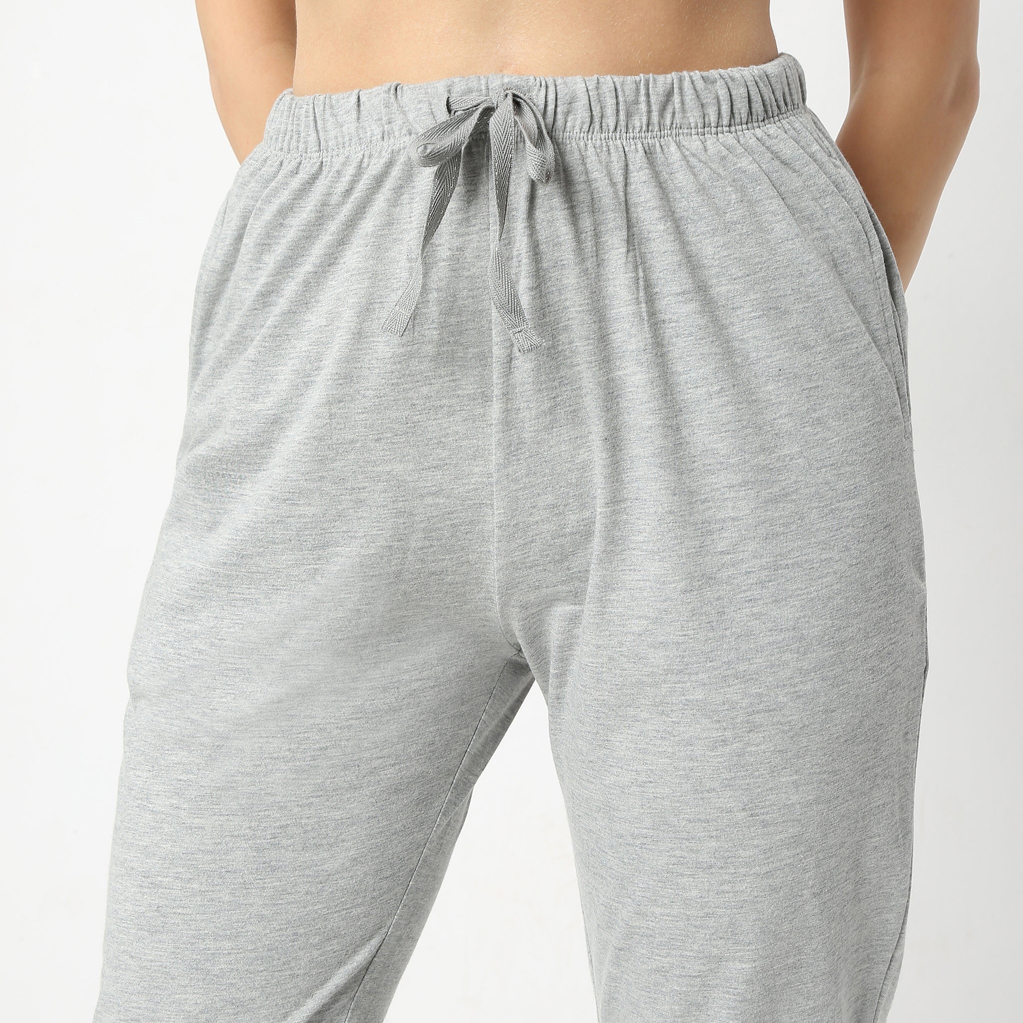 Printed Full Length Mid Rise Lounge Pyjamas - Image 4