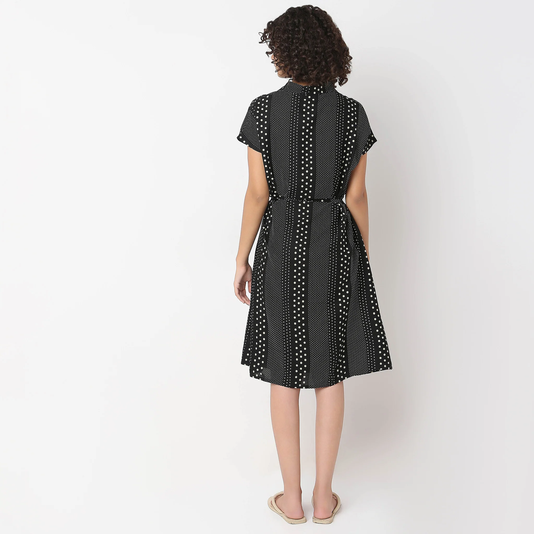 Regular Fit Printed Gown - Image 3