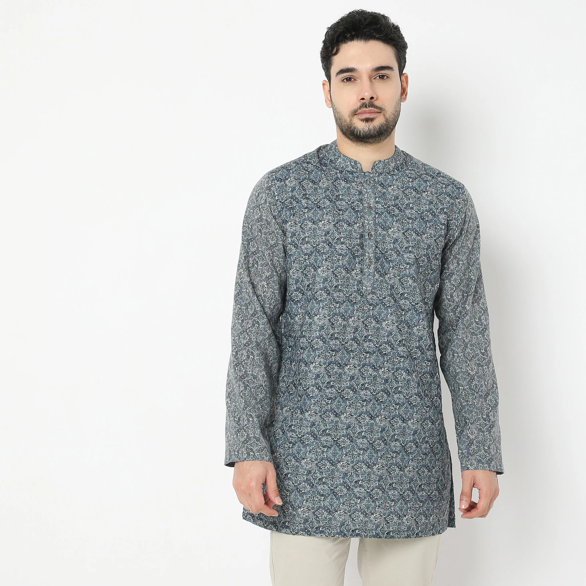 Casual Kurta™ - Mid Kurtas - Socially Casual - Regular Fit - Image 2