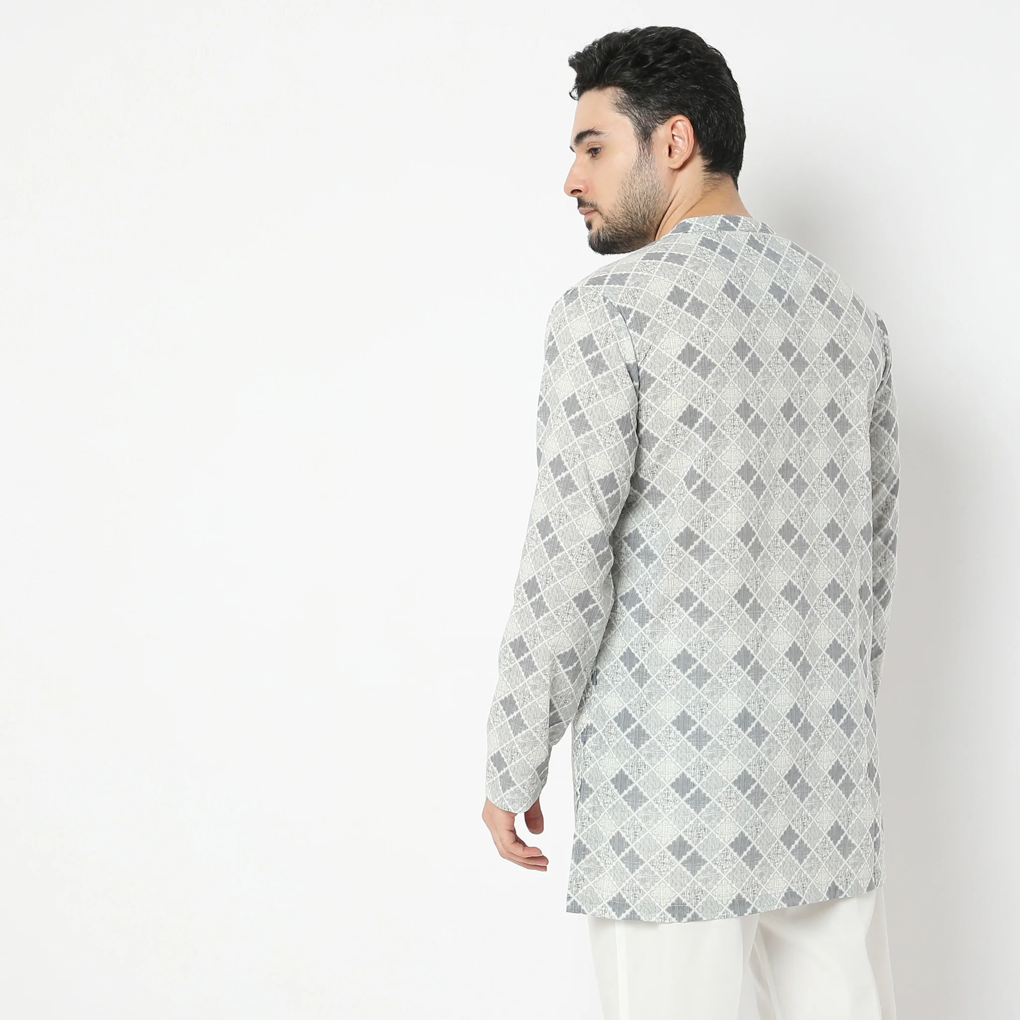 Casual Kurta™ - Mid Kurtas - Socially Casual - Regular Fit - Image 3