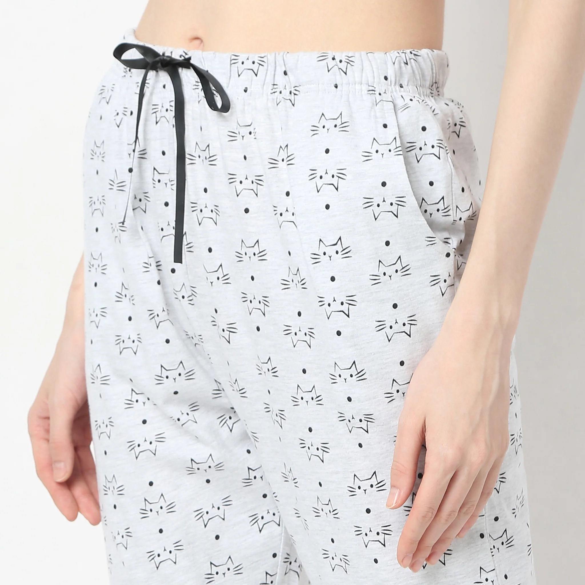 Printed Full Length Animal Core Lounge Pyjamas - Image 4