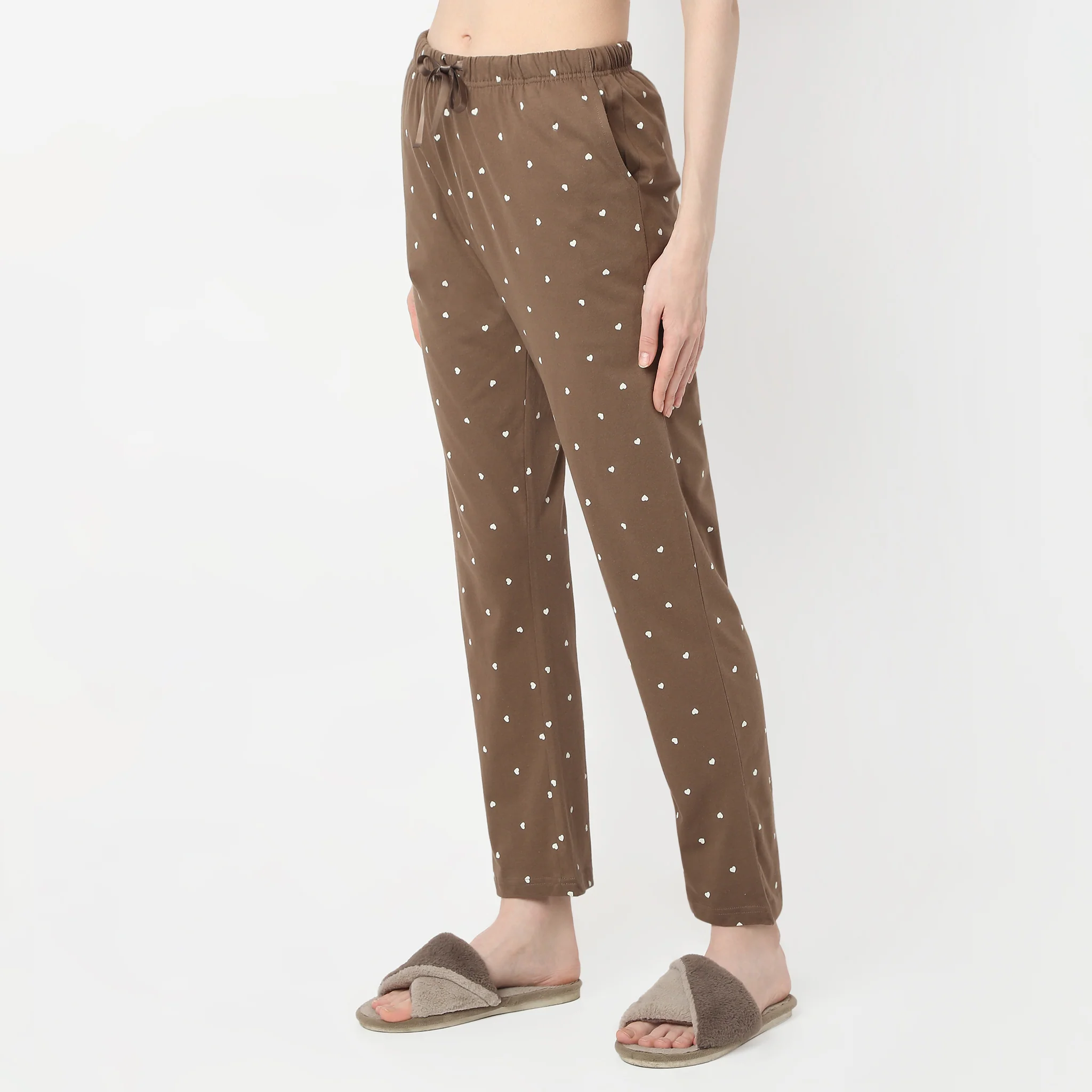 Printed Full Length Heart Core Lounge Pyjamas - Image 5